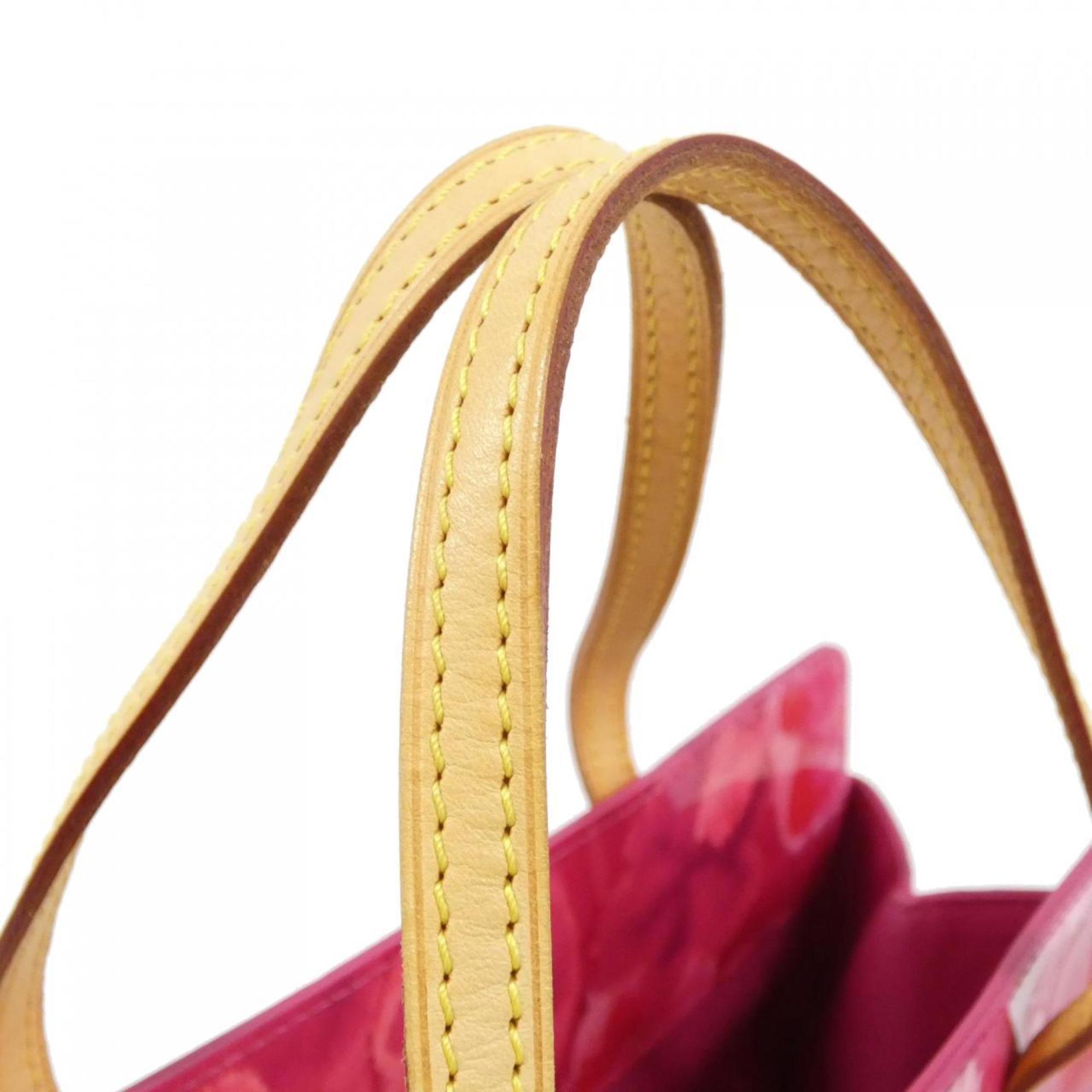 Louis Vuitton Indian Rose Rose Leather Handbag (Pre-Owned)
