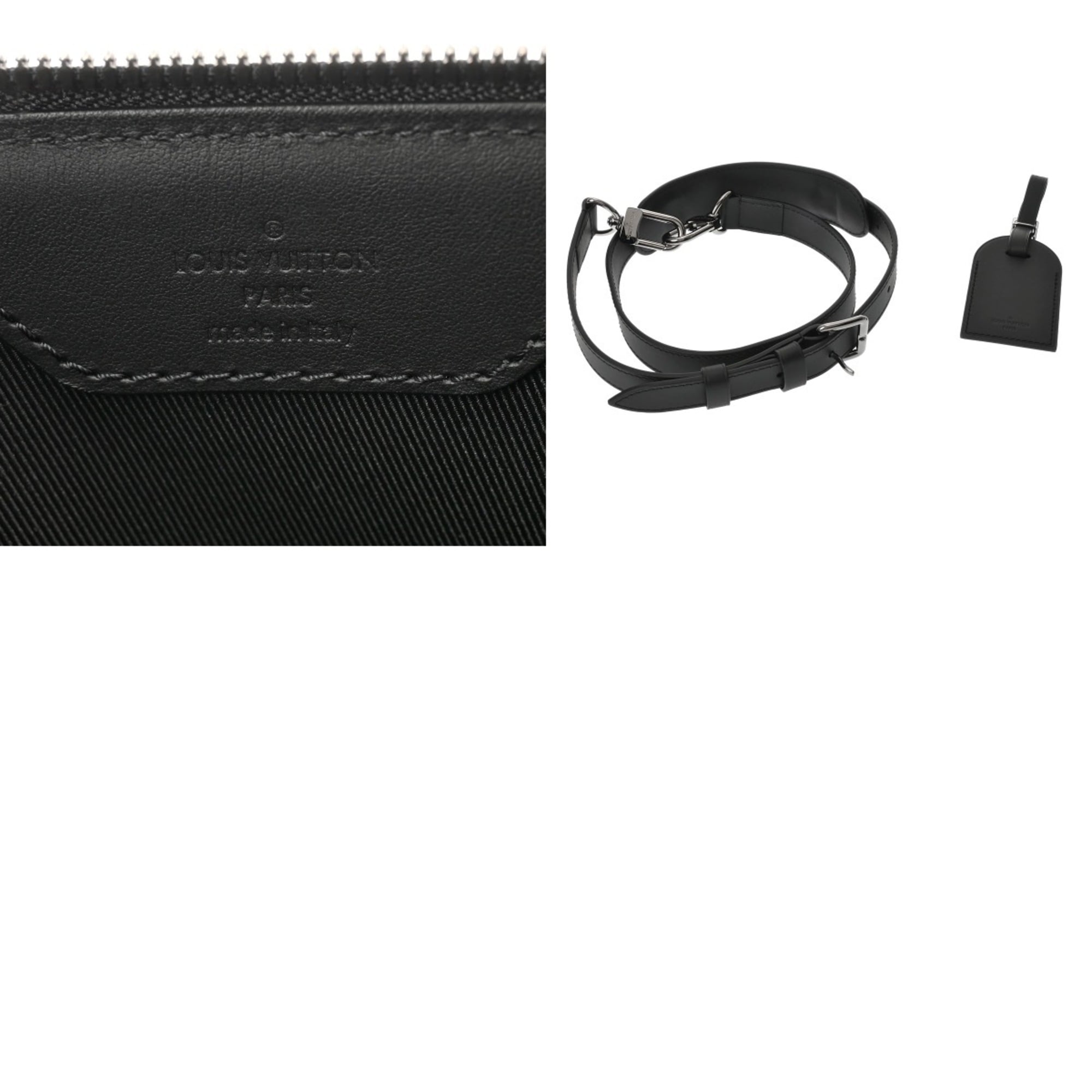 Louis Vuitton Black Gray Monogram Monogram Eclipse Monogram Eclipse Handbag (Pre-Owned)