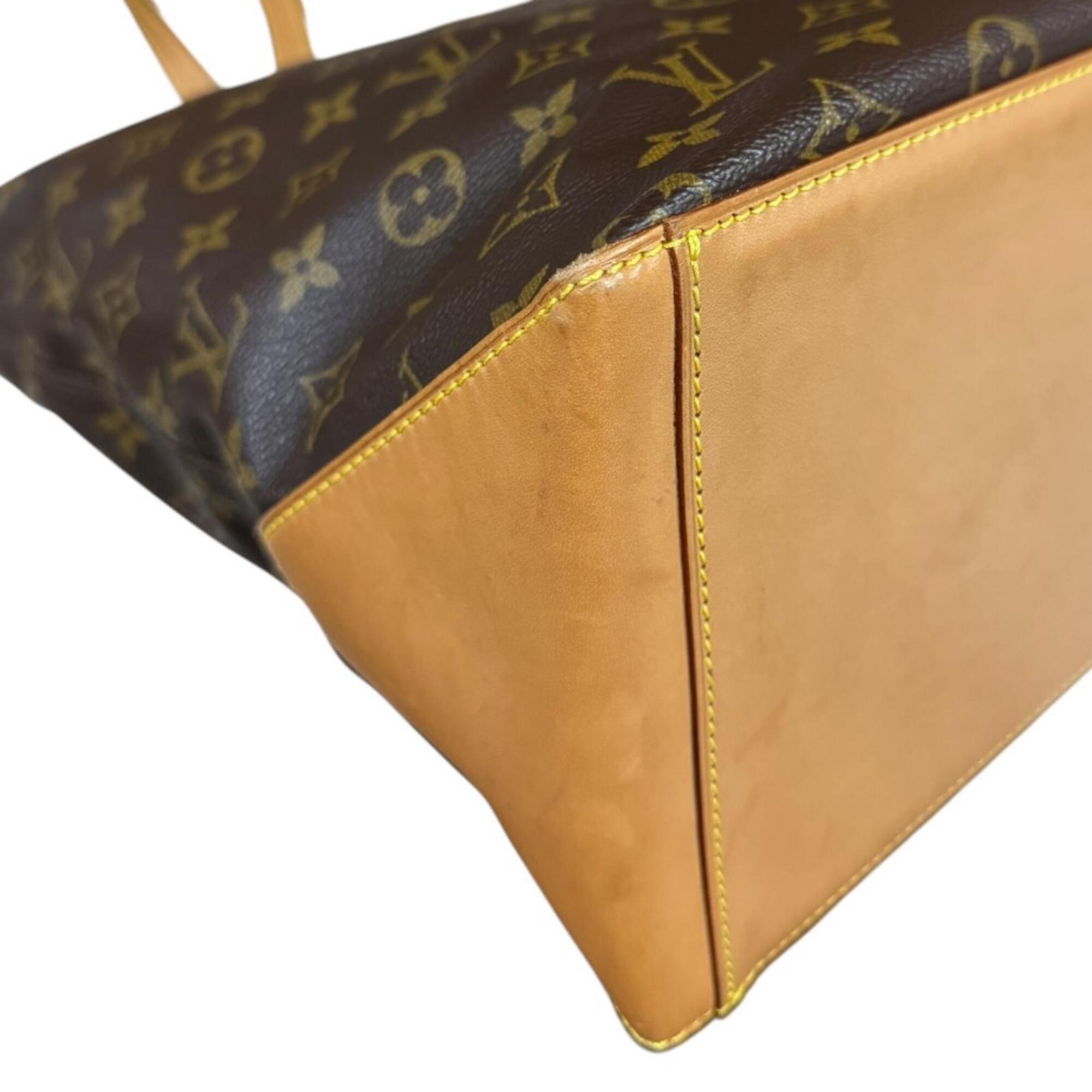 Louis Vuitton Brown Monogram Canvas Tote Bag (Pre-Owned)