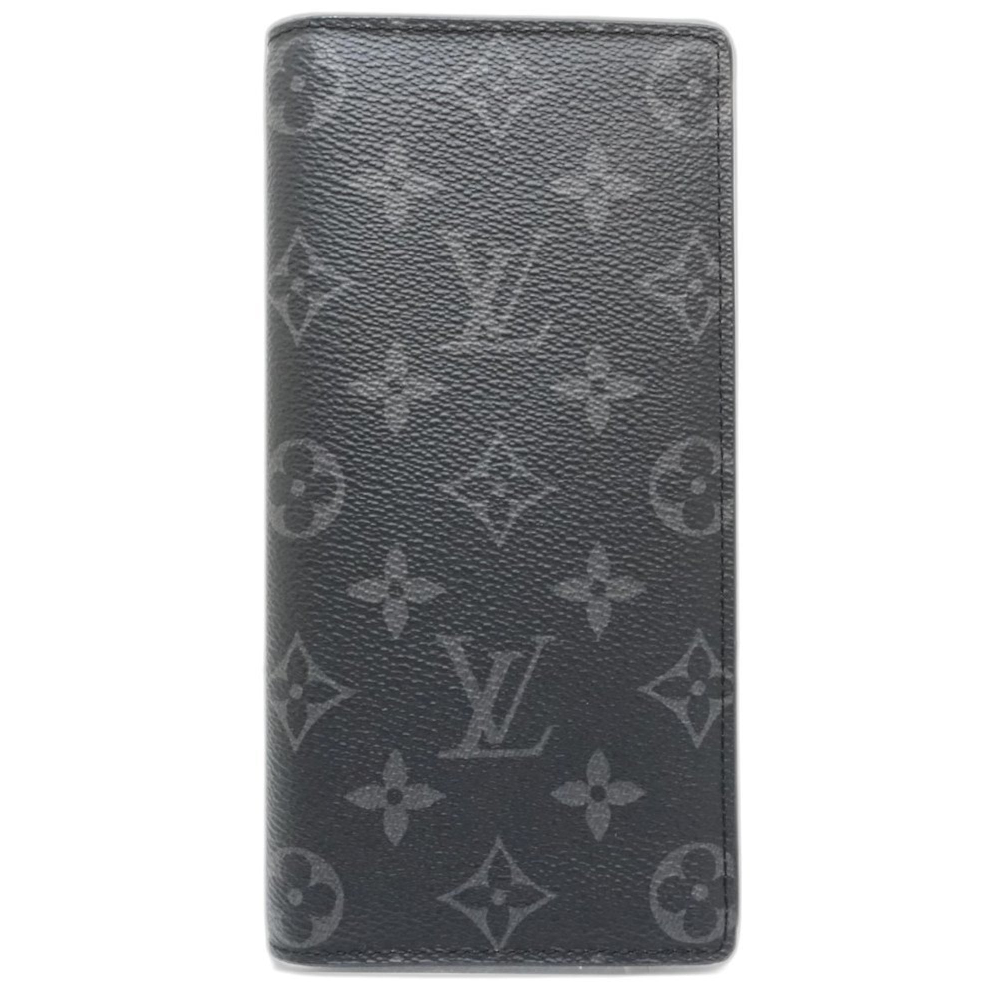 Louis Vuitton Monogram Eclipse Black Monogram Eclipse Monogram Eclipse Long Wallet (Bi-Fold) (Pre-Owned)