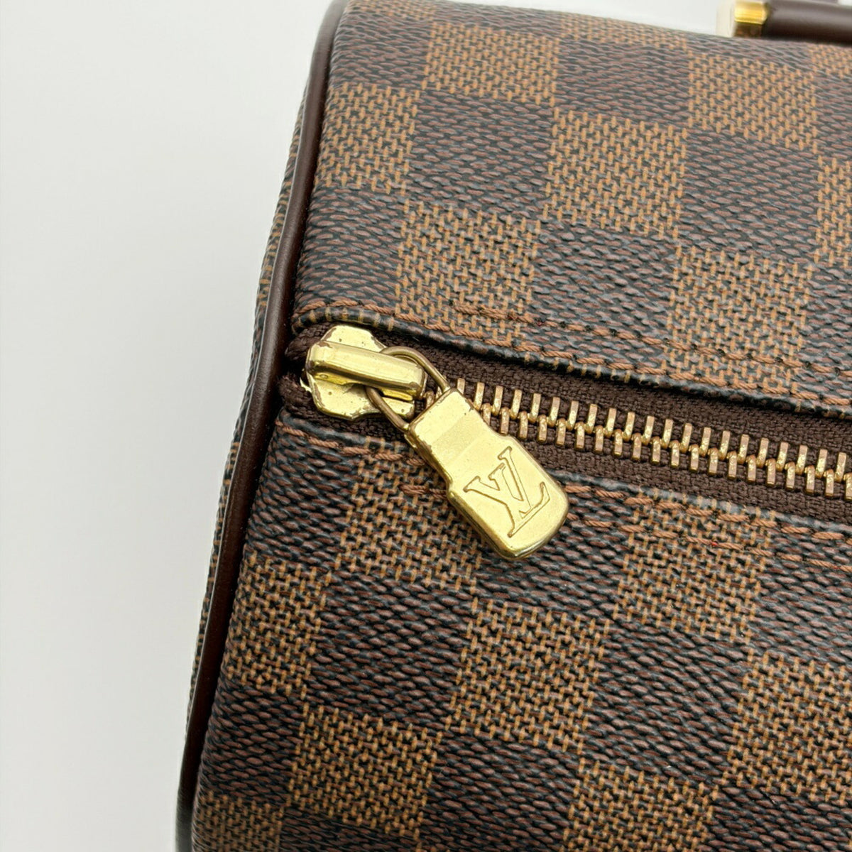 Louis Vuitton Damier Ebene Damier Canvas Handbag Tote Bag (Pre-Owned)
