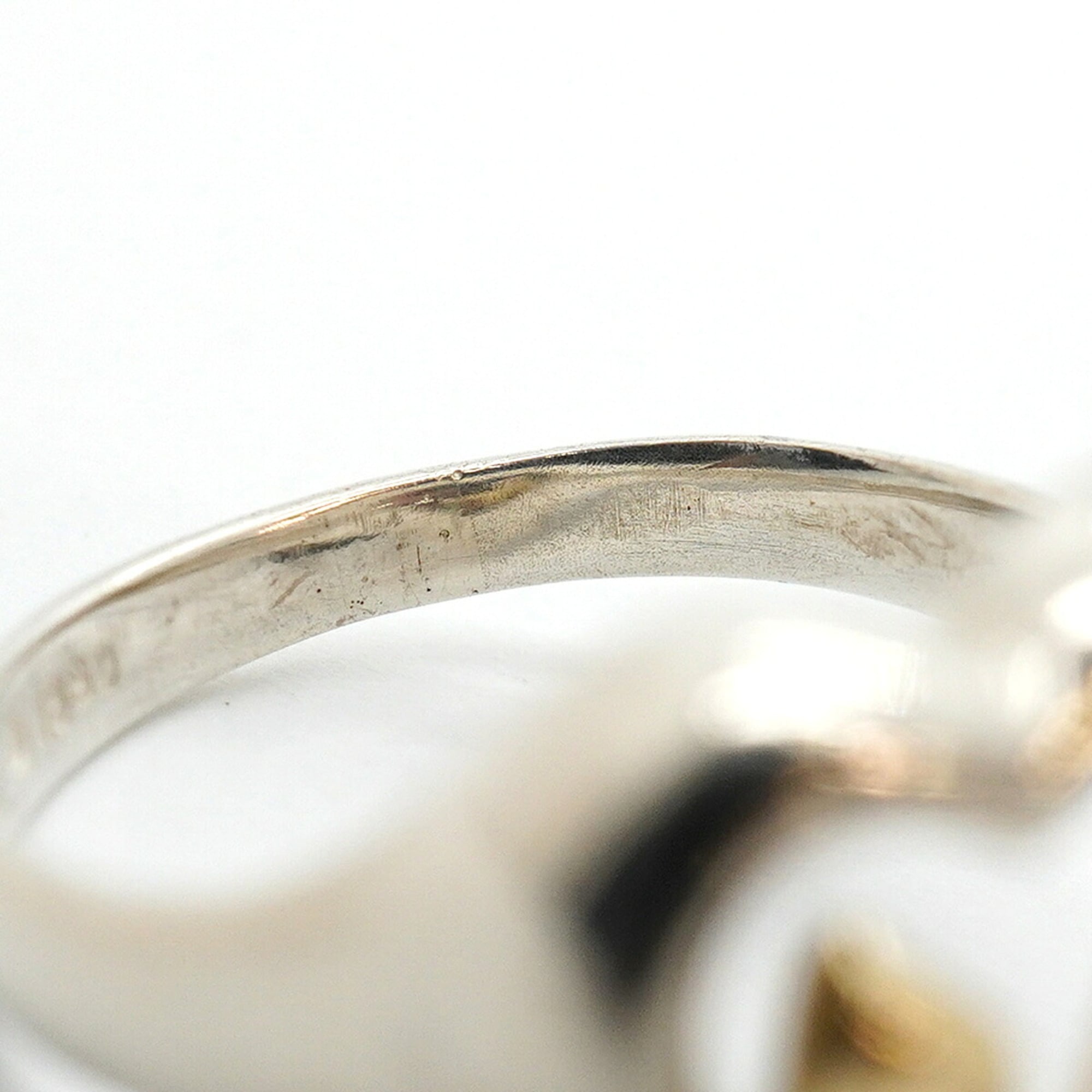 Tiffany Yellow Gold (18K) Silver 925 Band Ring (Pre-Owned)