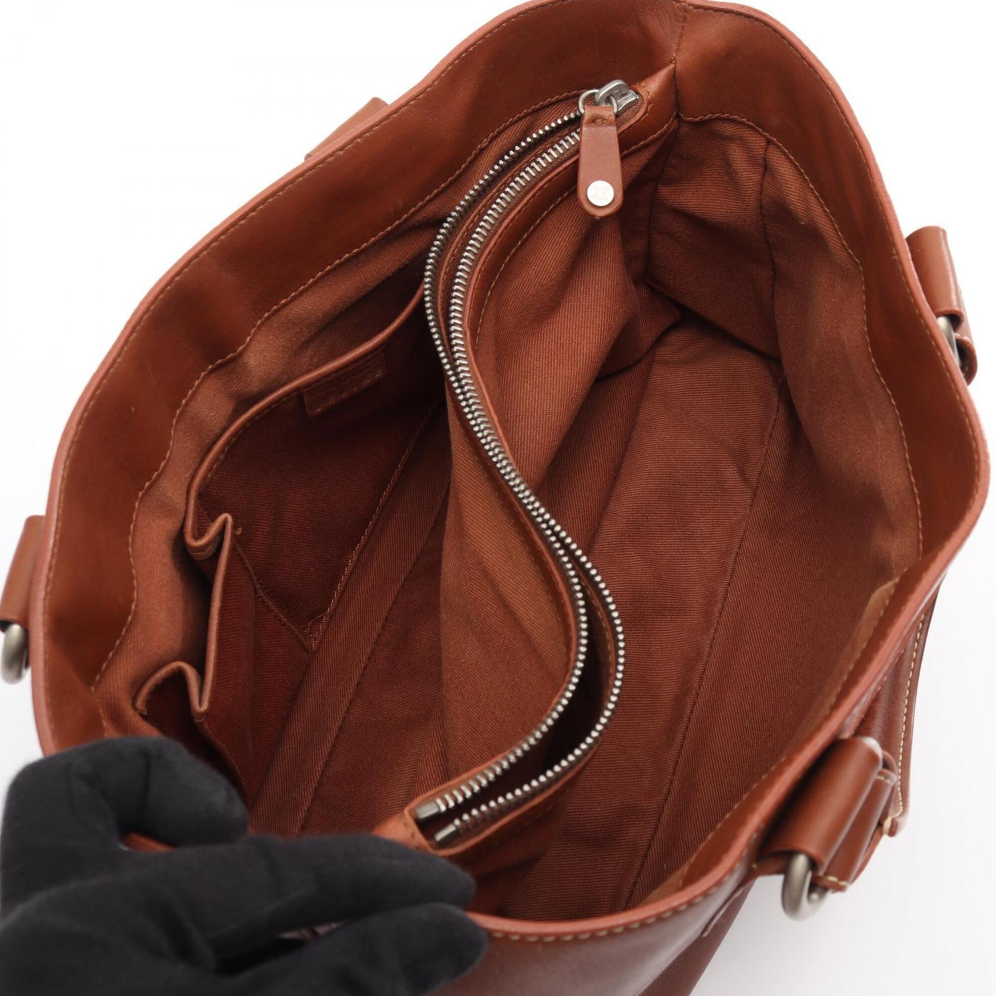 Celine Brown Leather Handbag (Pre-Owned)