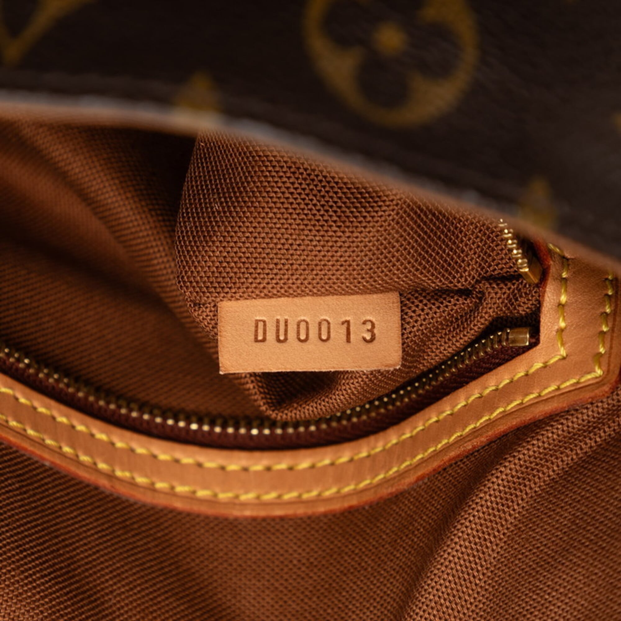 Louis Vuitton Monogram Brown Pvc Leather Handbag Shoulder Bag (Pre-Owned)