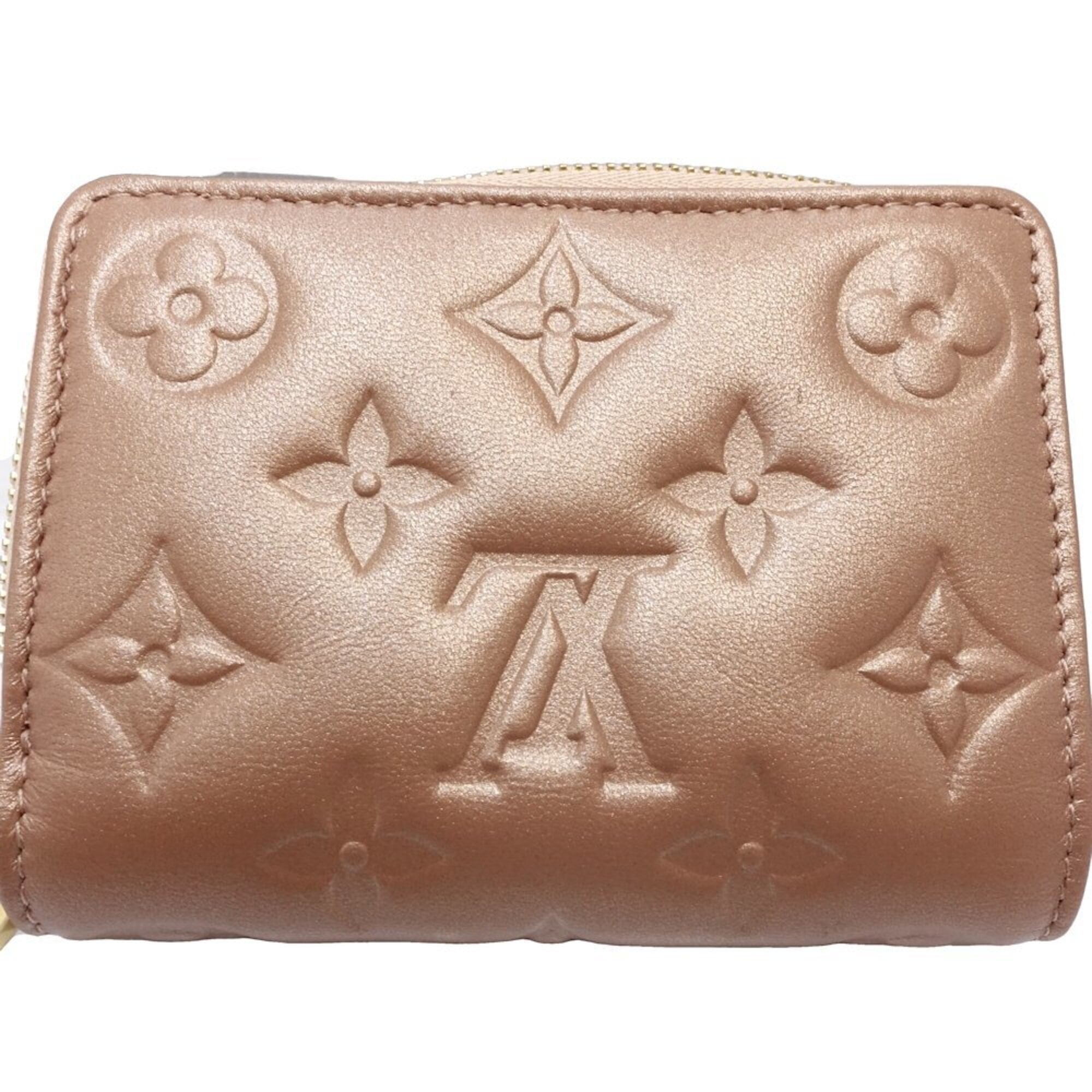 Louis Vuitton Rose Gold Leather Wallet (Bi-Fold) (Pre-Owned)