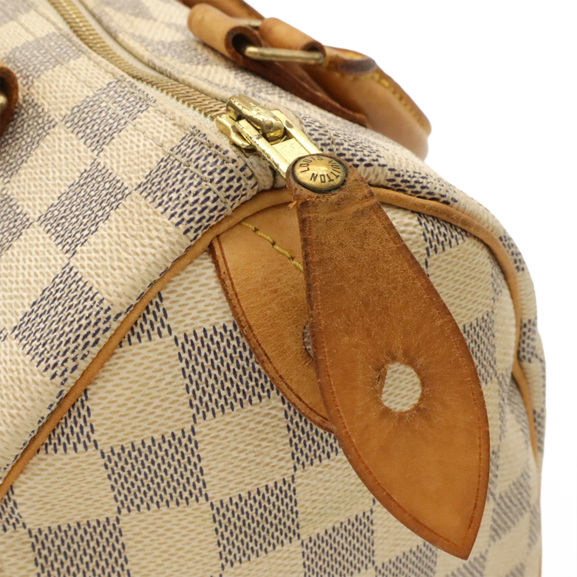 Louis Vuitton Damier Azur Ivory Damier Azur Handbag (Pre-Owned)