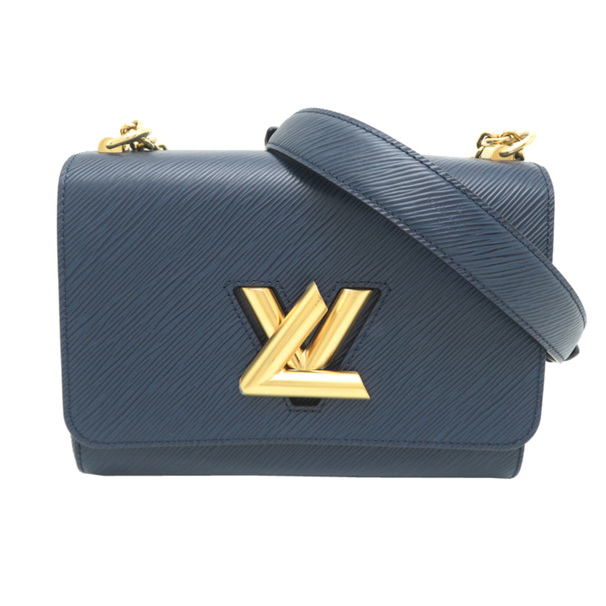 Louis Vuitton Navy Epi Leather Shoulder Bag (Pre-Owned)