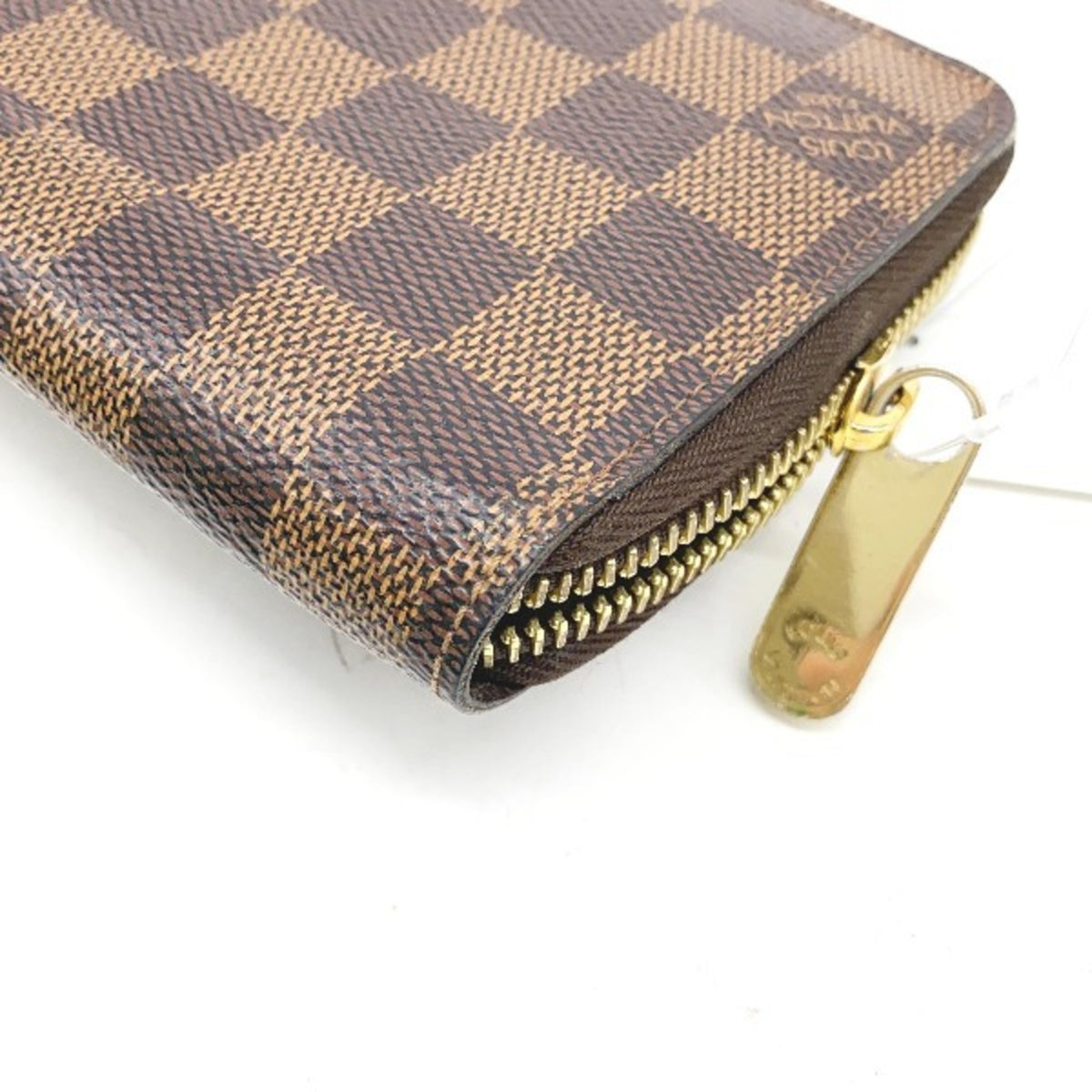 Louis Vuitton Brown Damier Canvas Long Wallet (Bi-Fold) (Pre-Owned)