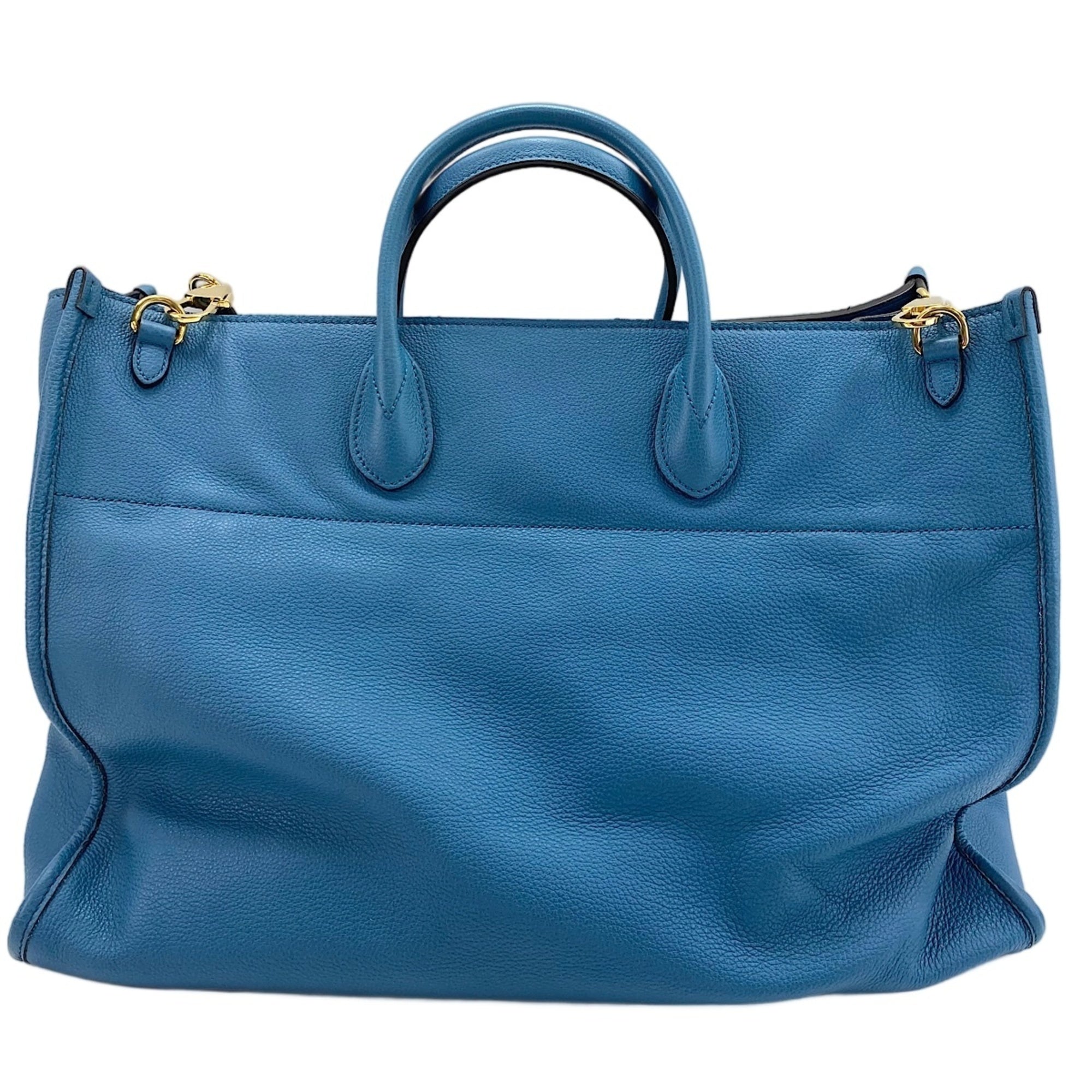 Gucci Blue Tote Bag (Pre-Owned)