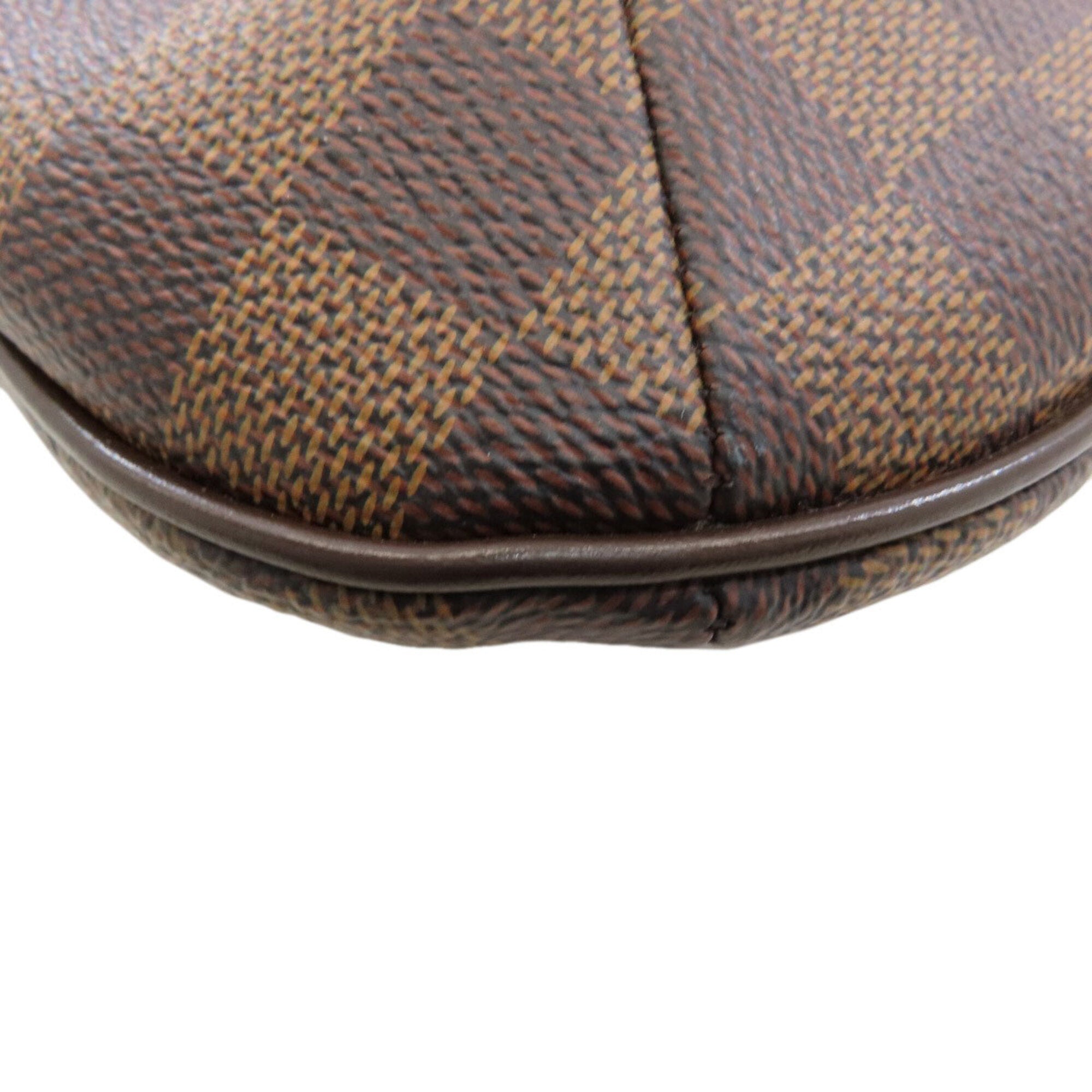 Louis Vuitton Damier Damier Canvas Ebene Damier Canvas Shoulder Bag (Pre-Owned)