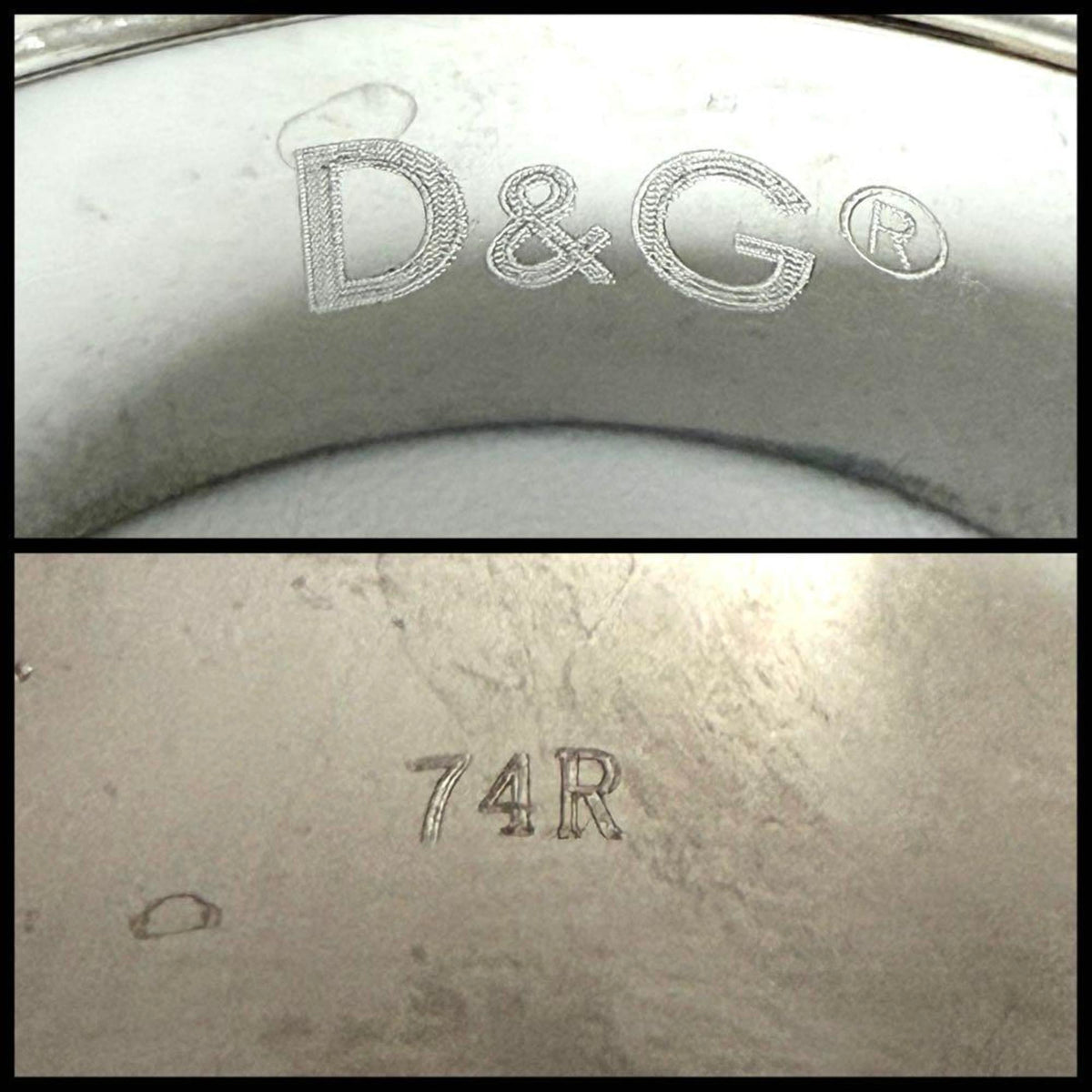 Dolce & Gabbana Metal Band Ring (Pre-Owned)