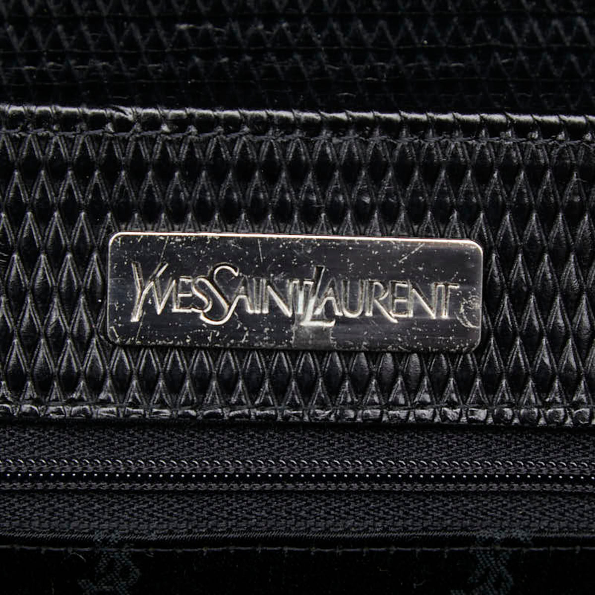 Saint Laurent Black Leather Shoulder Bag (Pre-Owned)