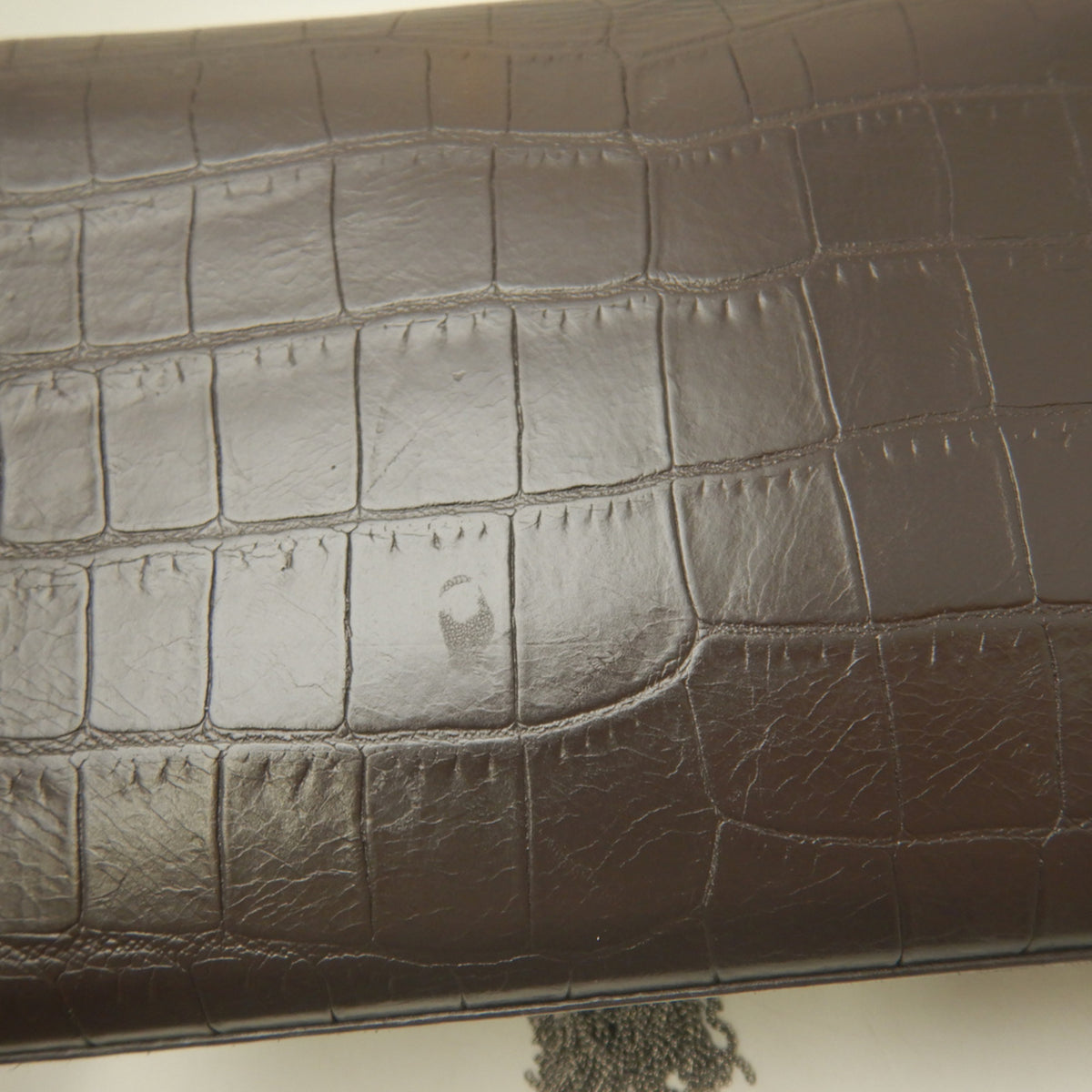 Yves Saint Laurent Brown Leather Shoulder Bag (Pre-Owned)