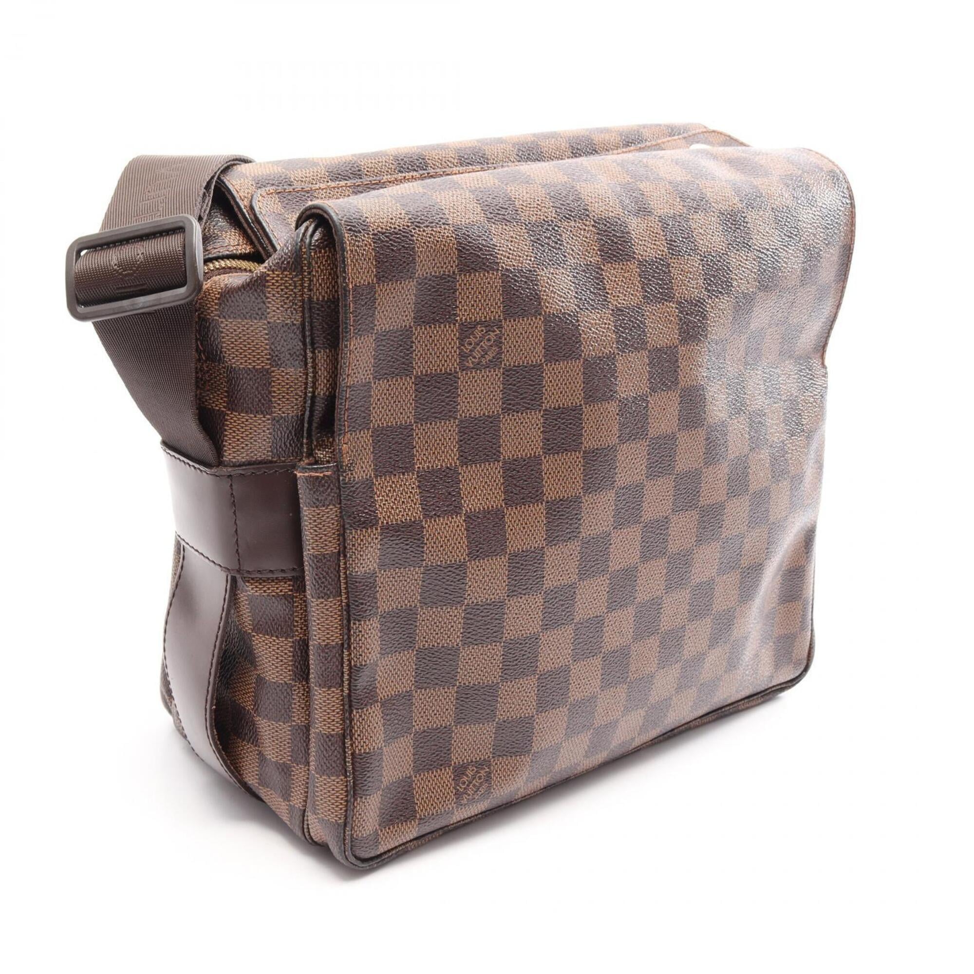Louis Vuitton Brown Coated Canvas Pvc Leather Handbag Shoulder Bag (Pre-Owned)