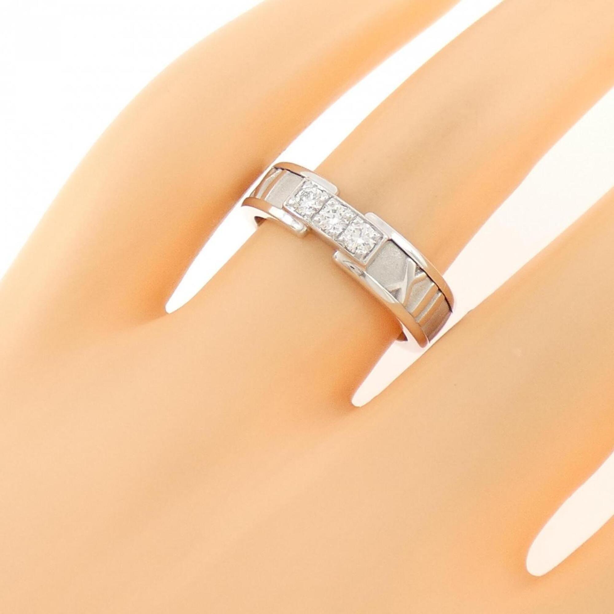 Tiffany White Gold (18K) Band Ring (Pre-Owned)
