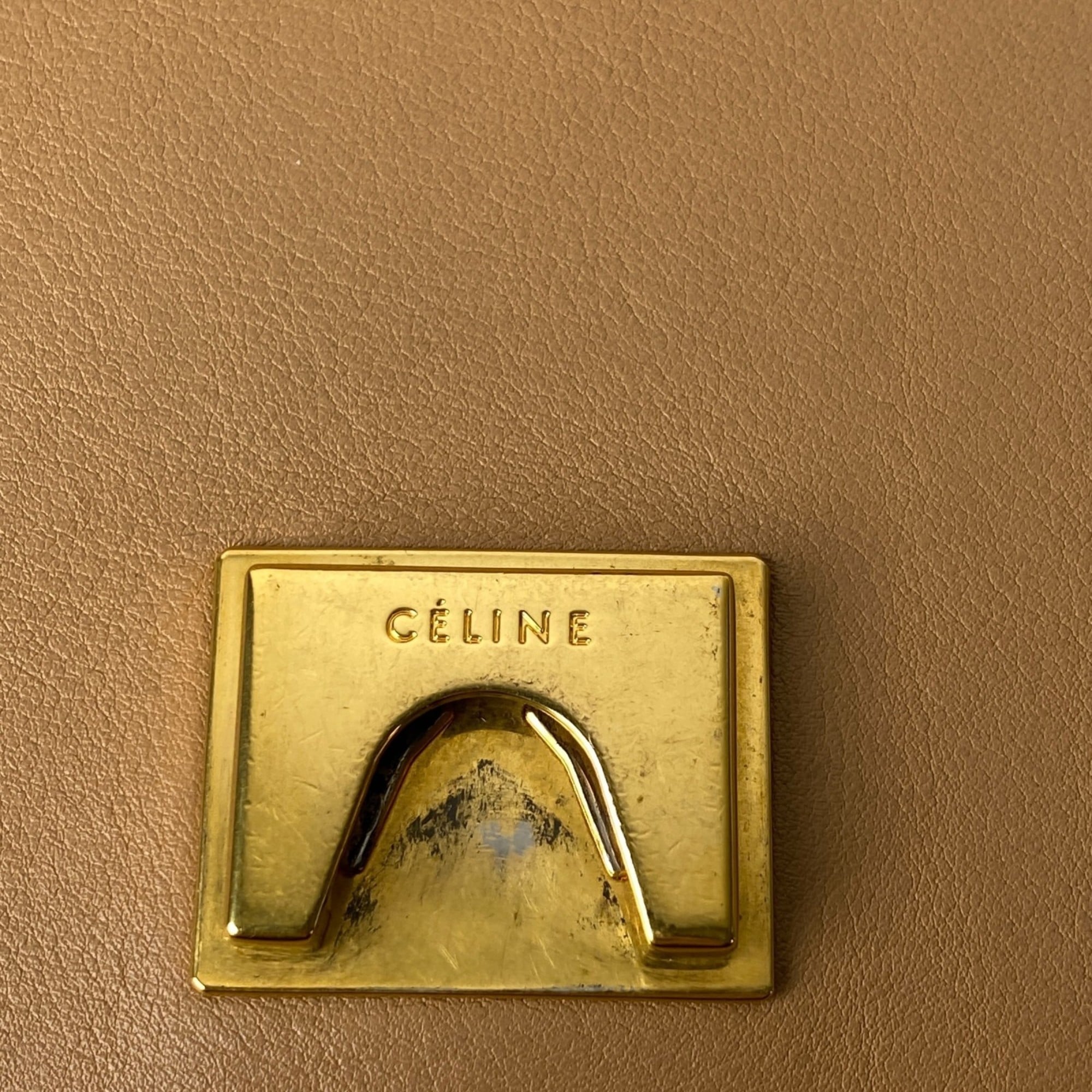 Celine Multi-Color Leather Shoulder Bag (Pre-Owned)