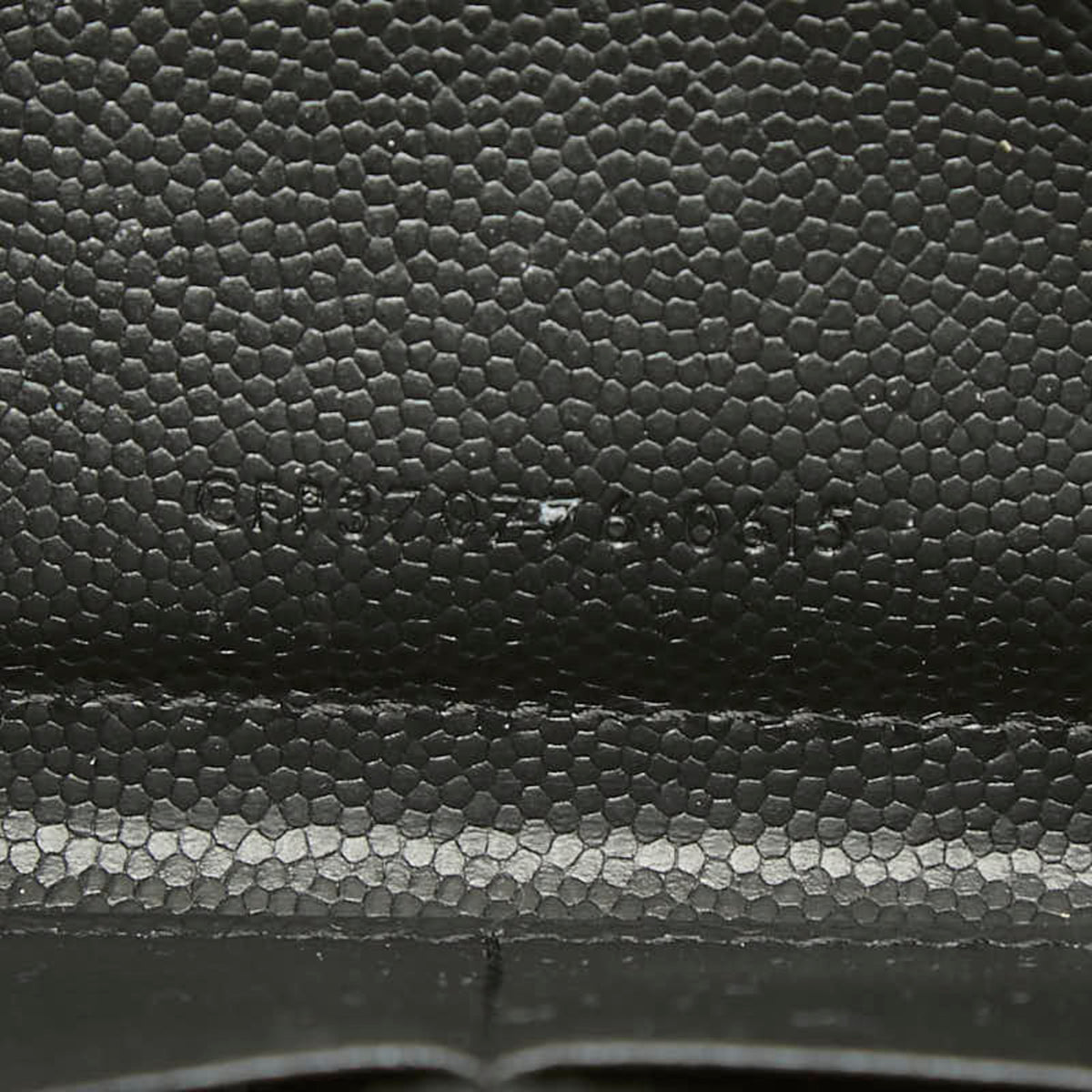 Saint Laurent Black Leather Long Wallet (Bi-Fold) (Pre-Owned)