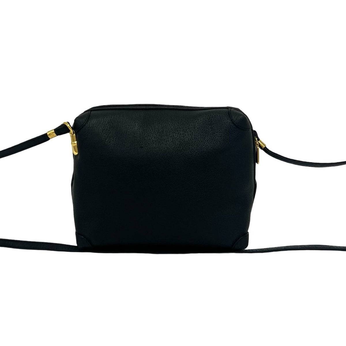 Gucci Black Leather Pochette Shoulder Bag (Pre-Owned)