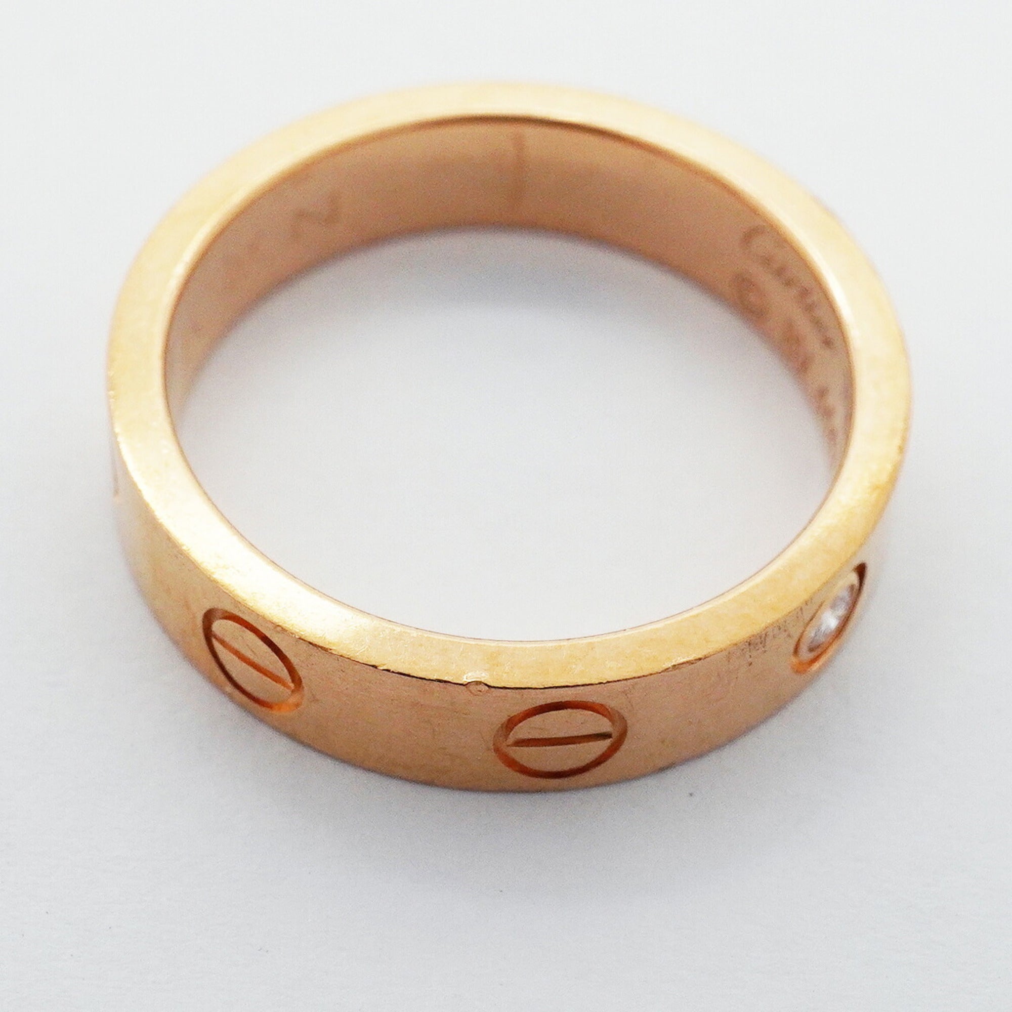 Cartier Pink Gold (18K) Band Ring (Pre-Owned)