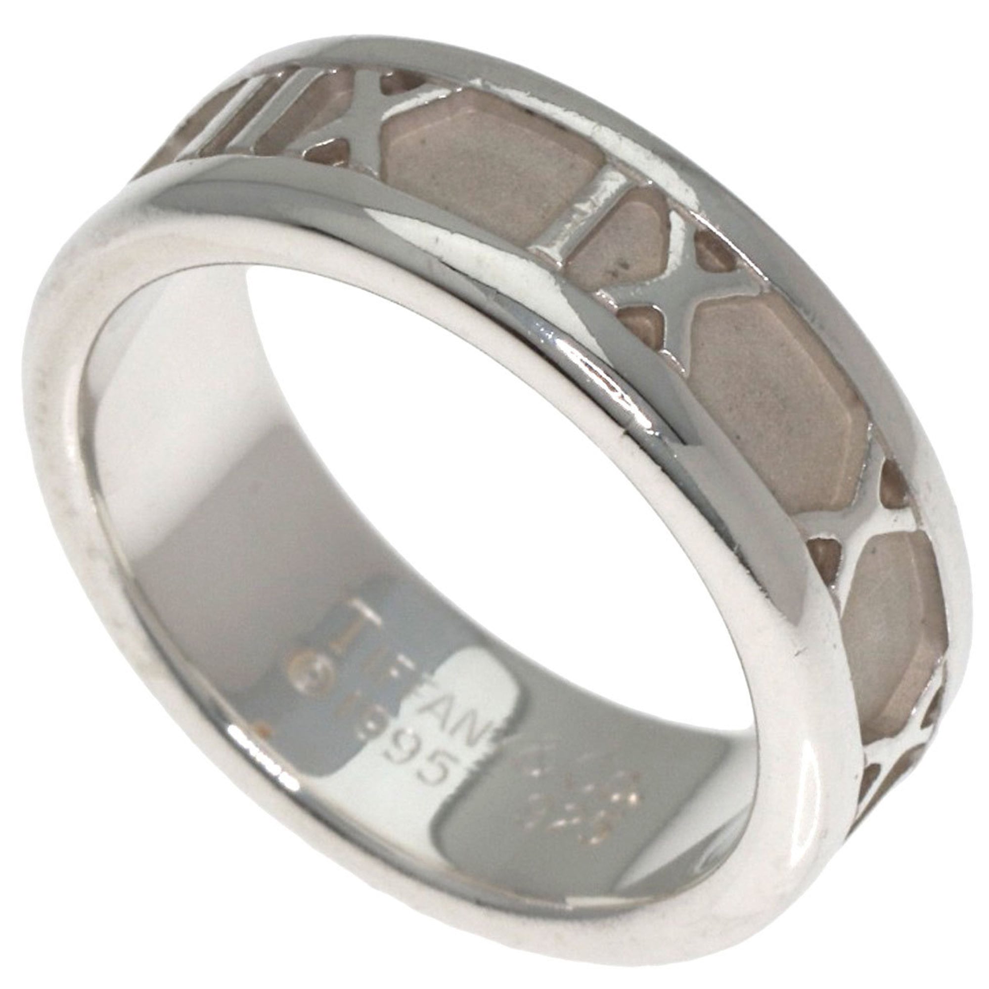 Tiffany Silver Silver Band Ring (Pre-Owned)