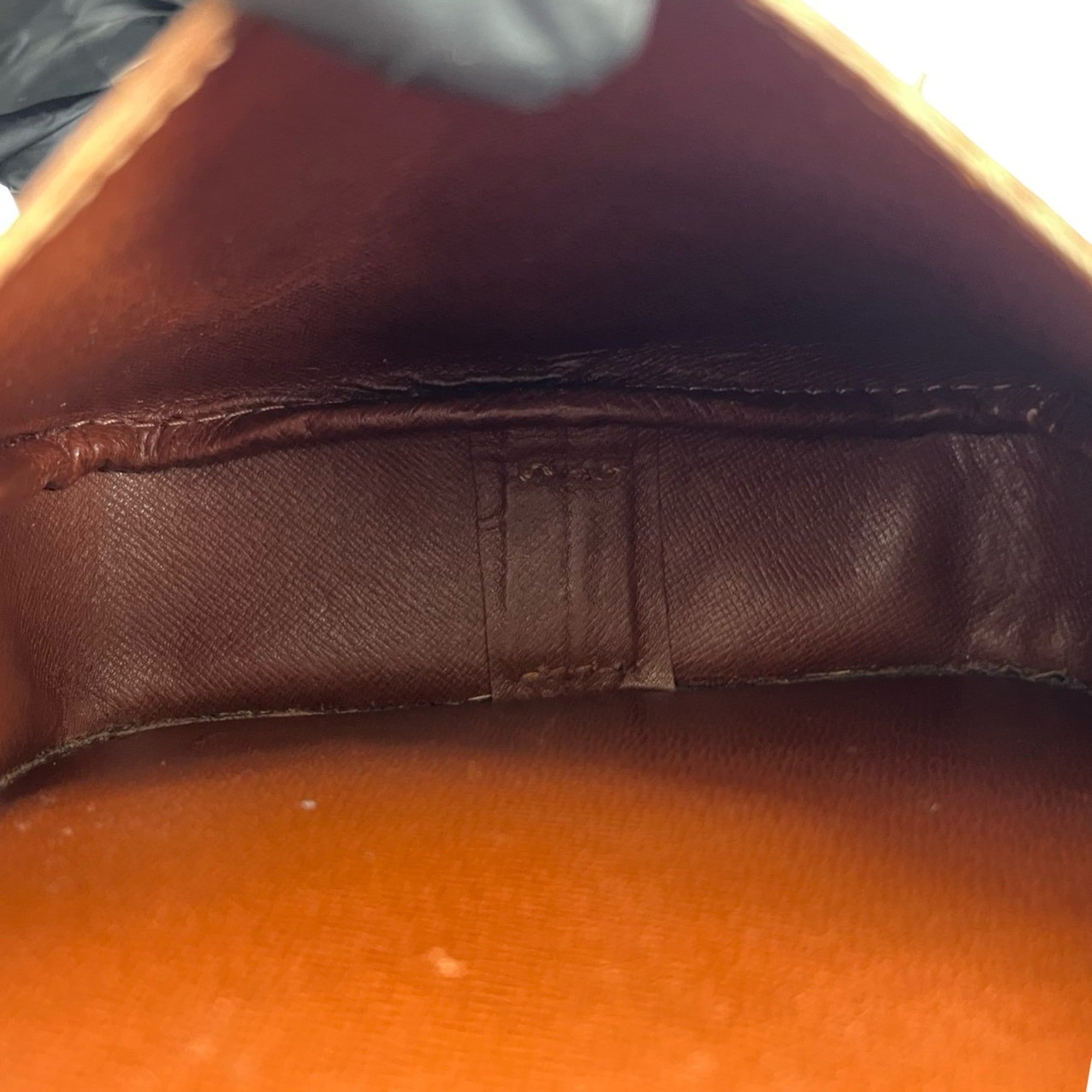Louis Vuitton Brown Leather Pvc Pochette Shoulder Bag (Pre-Owned)
