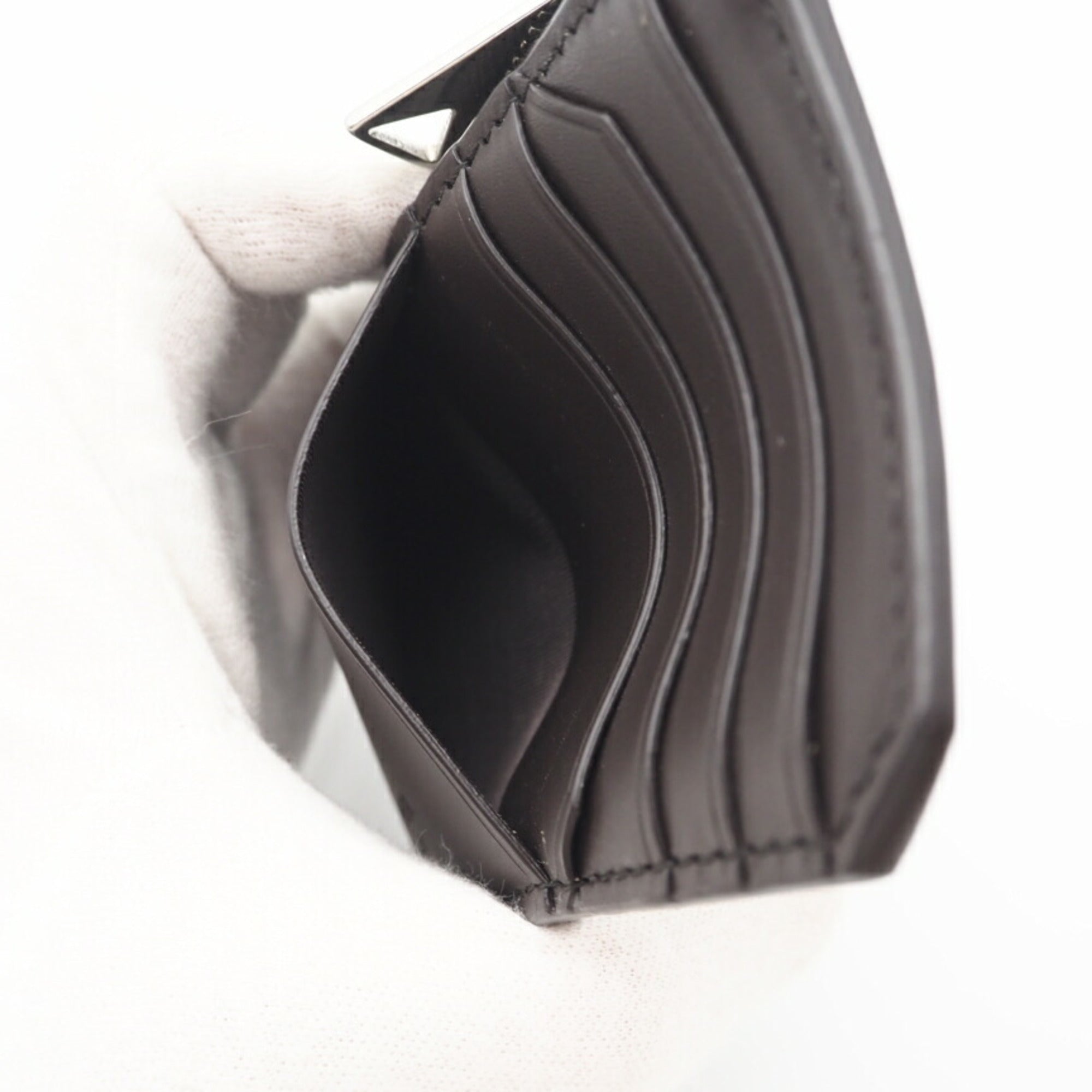 Bottega Veneta Brown Leather Coin Purse/Coin Case (Pre-Owned)