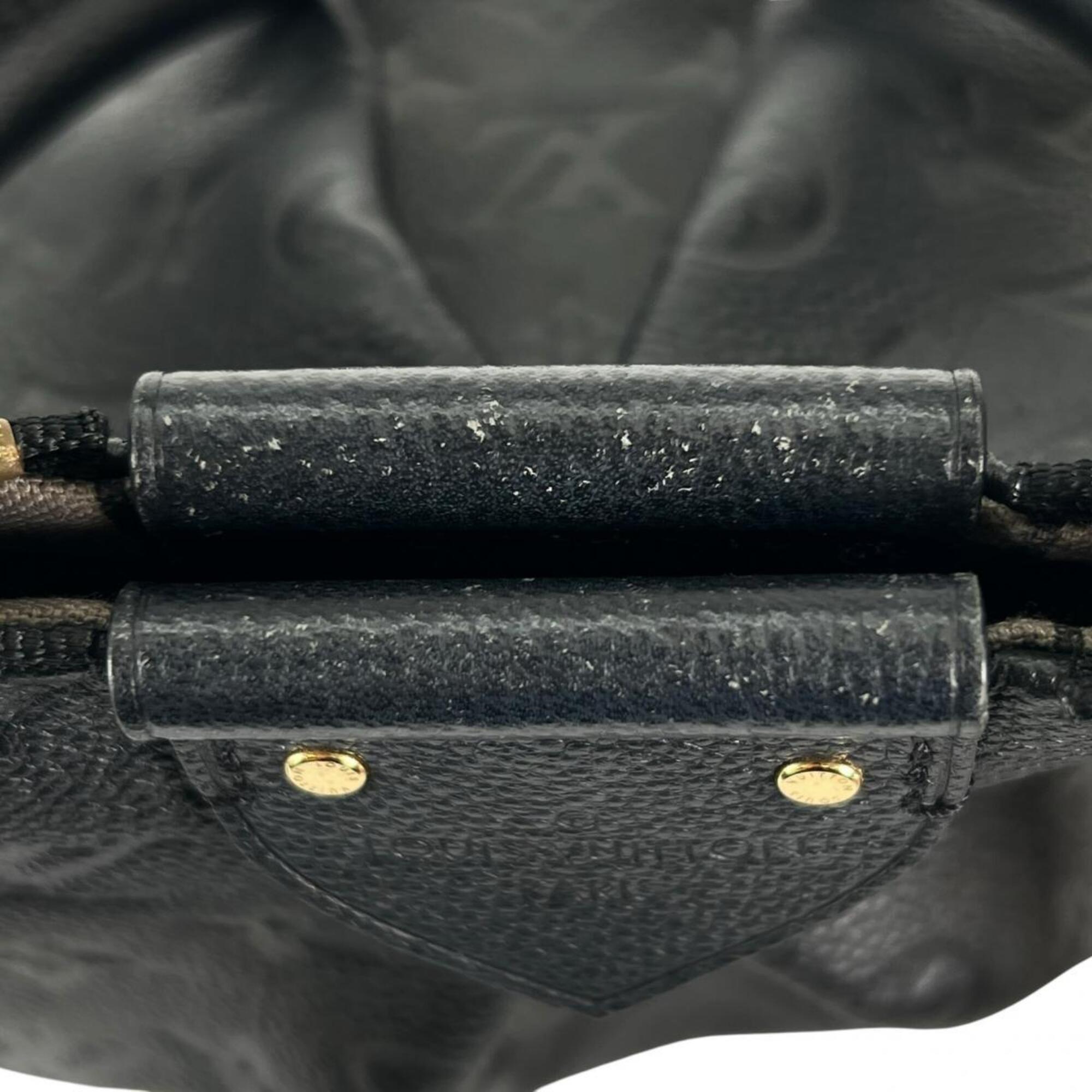 Louis Vuitton Black Monogram Empreinte Handbag Shoulder Bag (Pre-Owned)