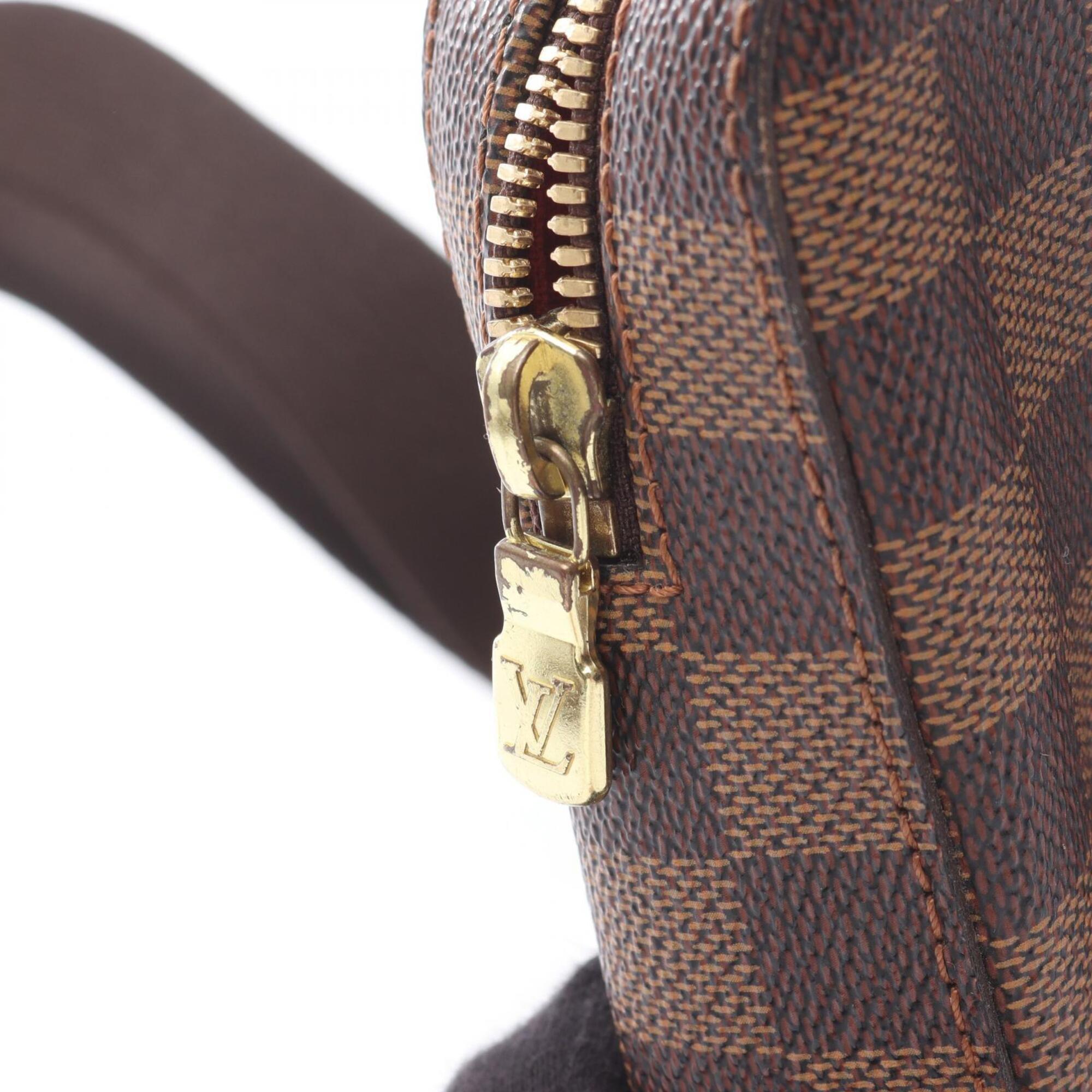 Louis Vuitton Brown Ebene Coated Canvas Fanny Pack Handbag (Pre-Owned)