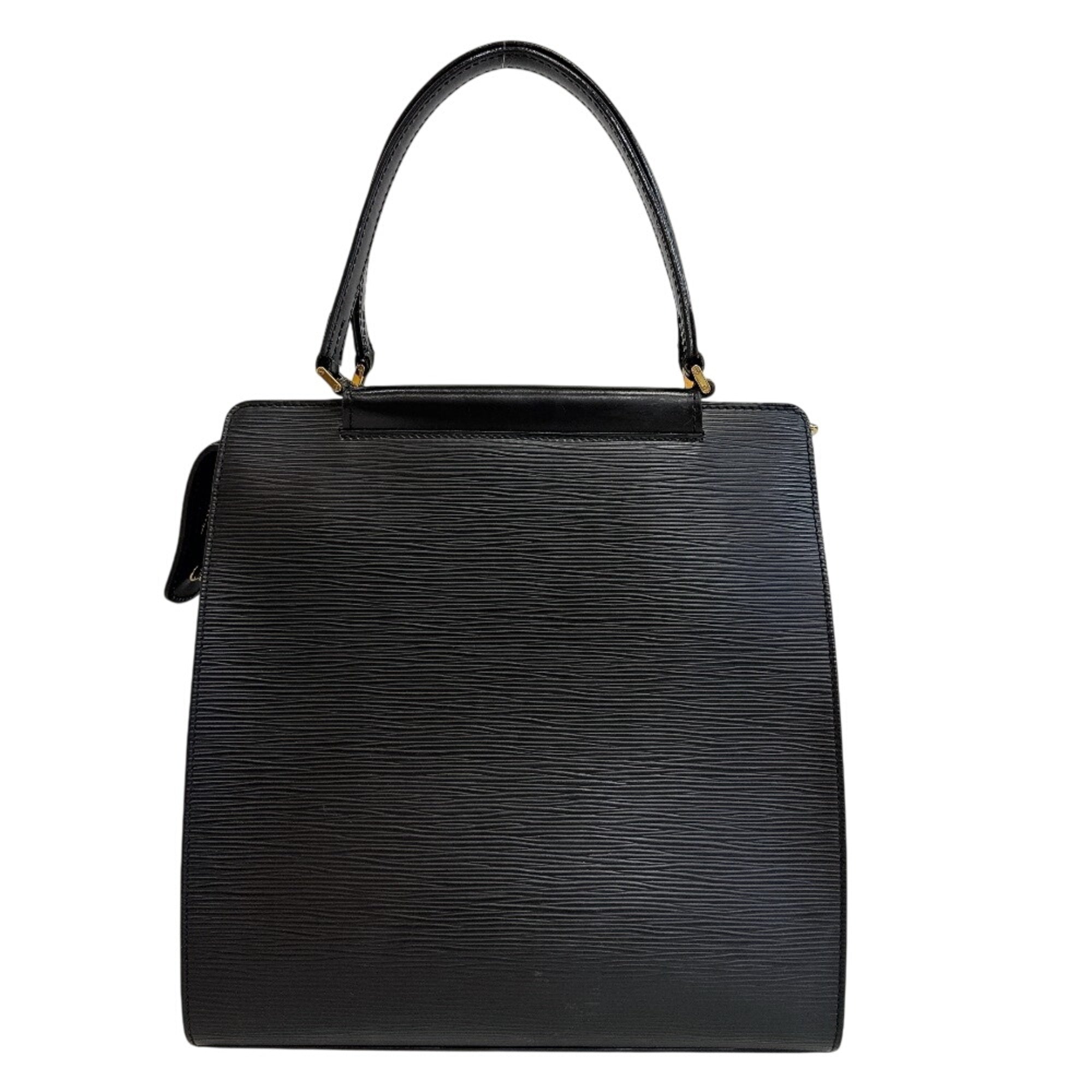 Louis Vuitton Epi Black Leather Handbag (Pre-Owned)