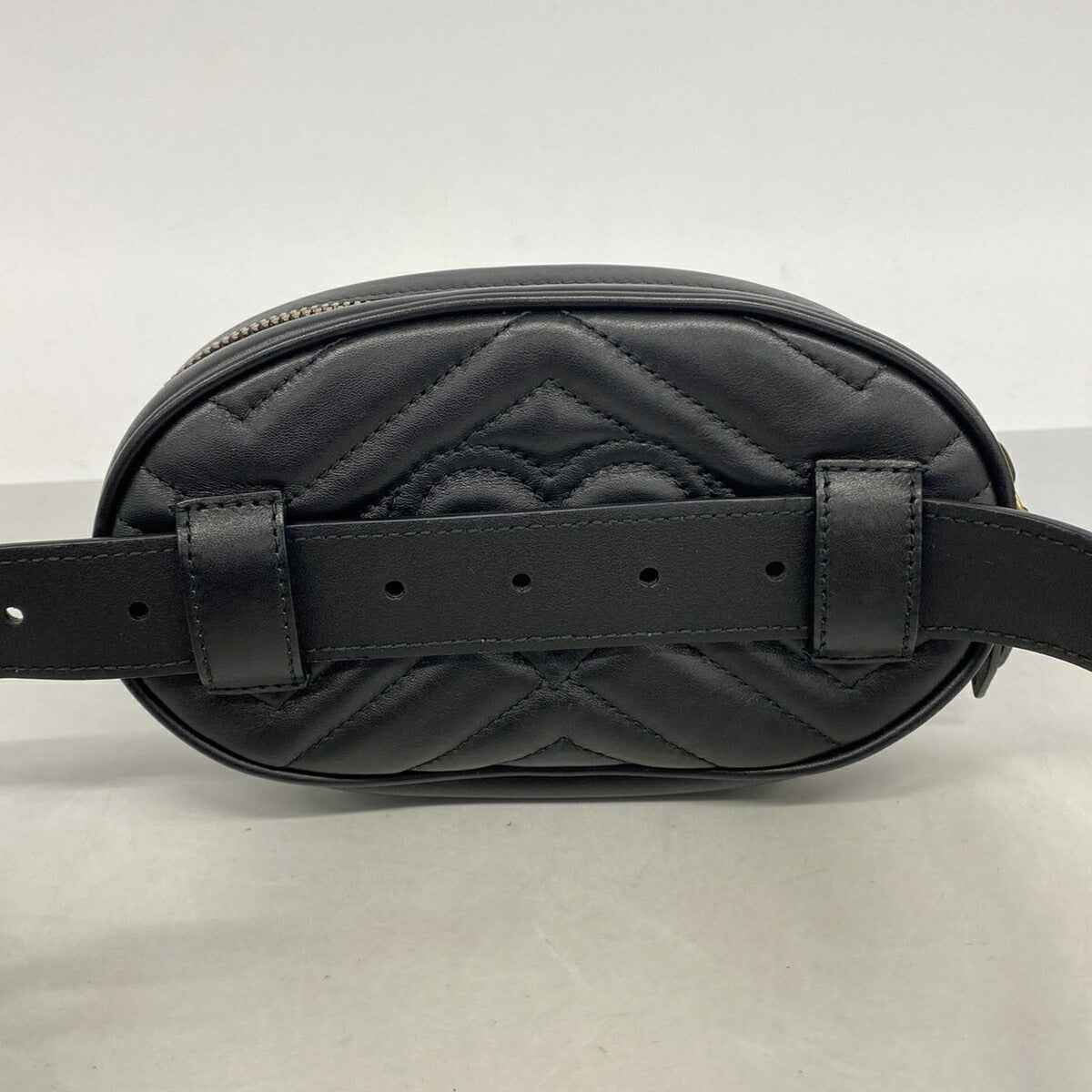 Gucci Black Leather Fanny Pack (Pre-Owned)
