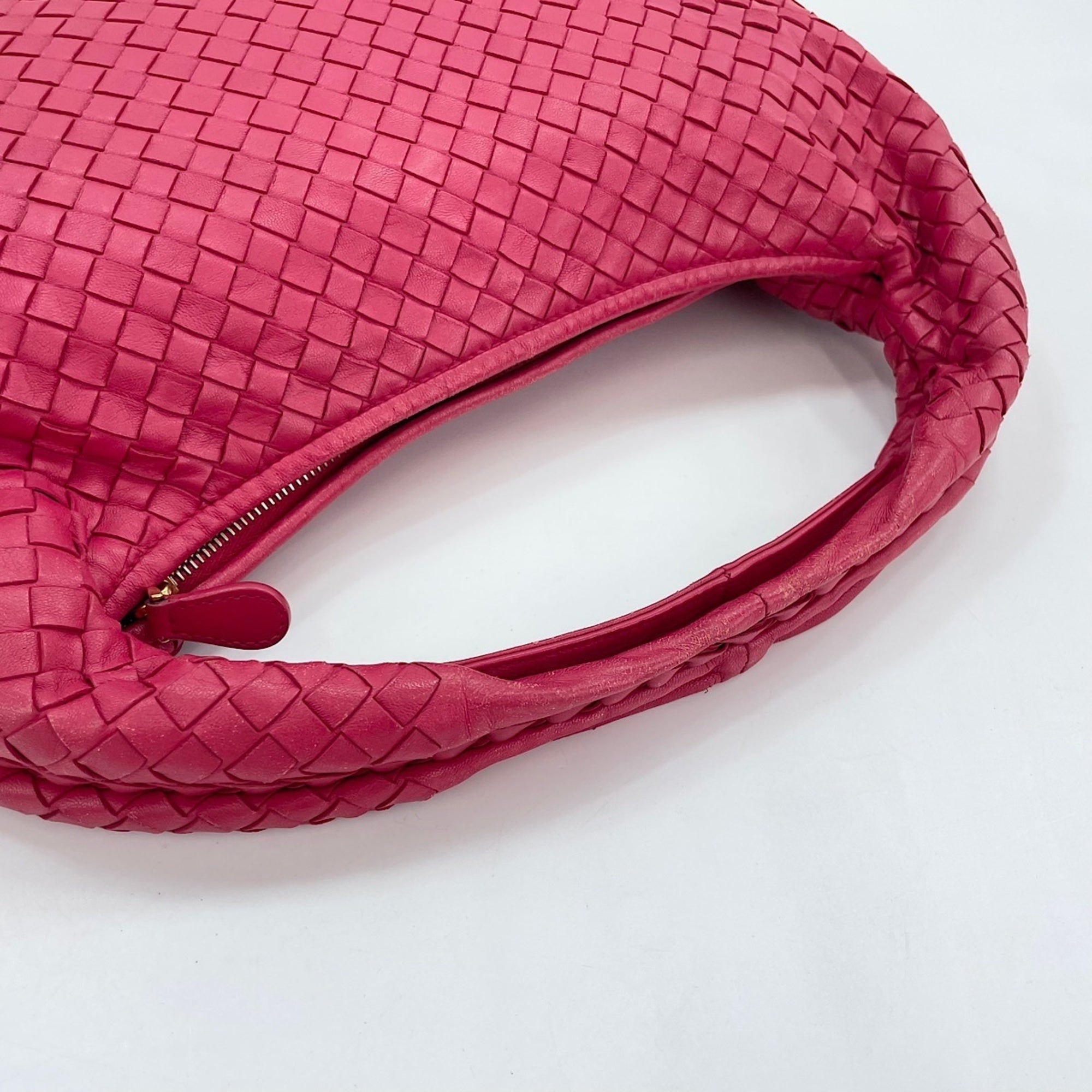 Bottega Veneta Red Color Shoulder Bag (Pre-Owned)