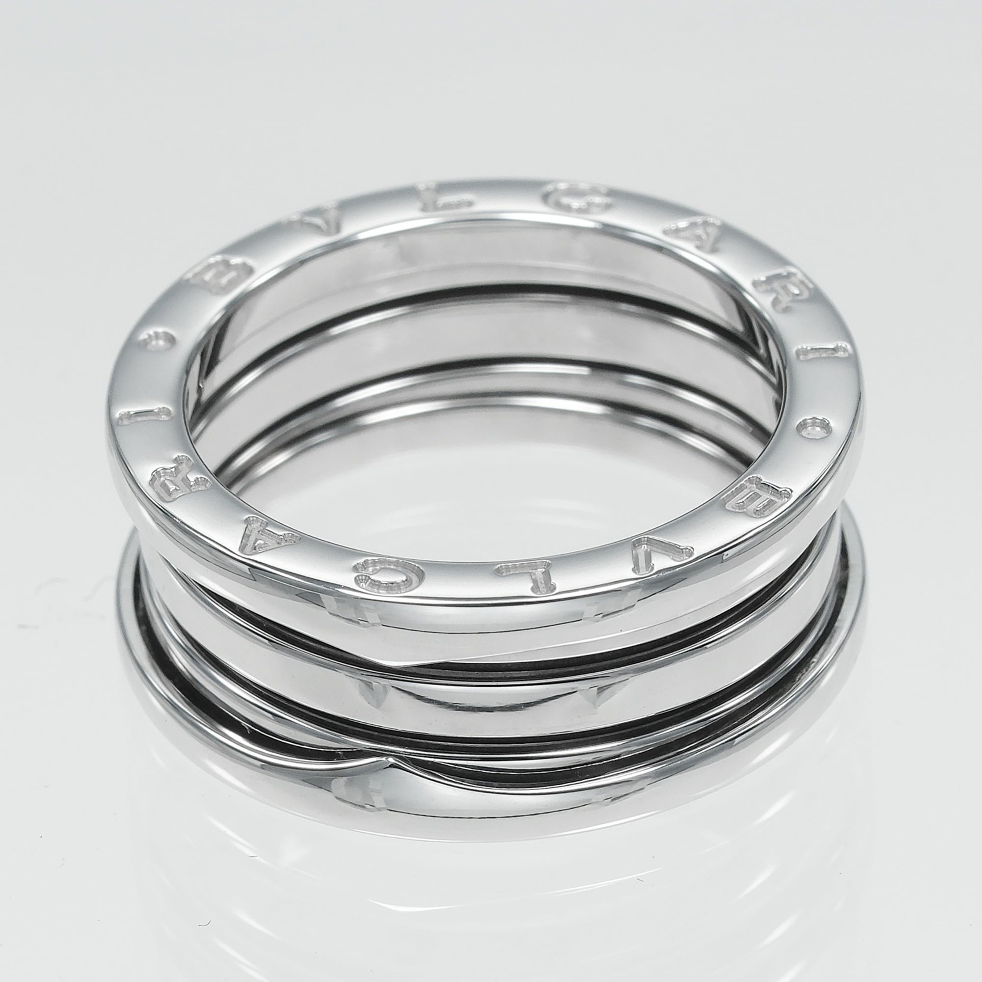 Bvlgari White Gold (18K) Band Ring (Pre-Owned)