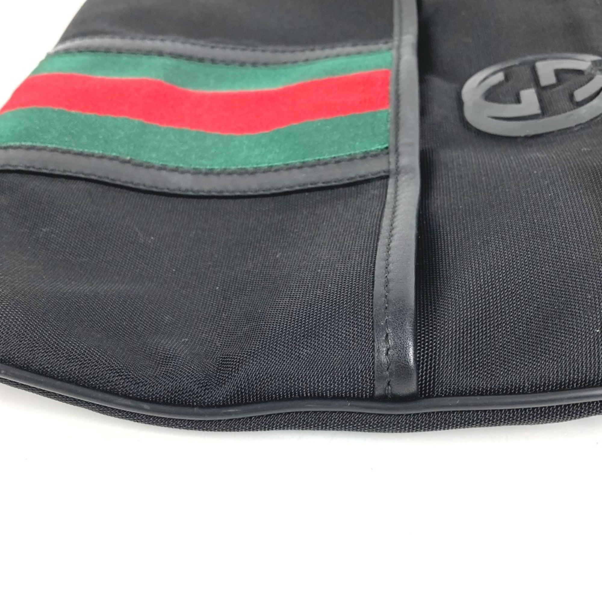 Gucci Black Pochette Shoulder Bag (Pre-Owned)