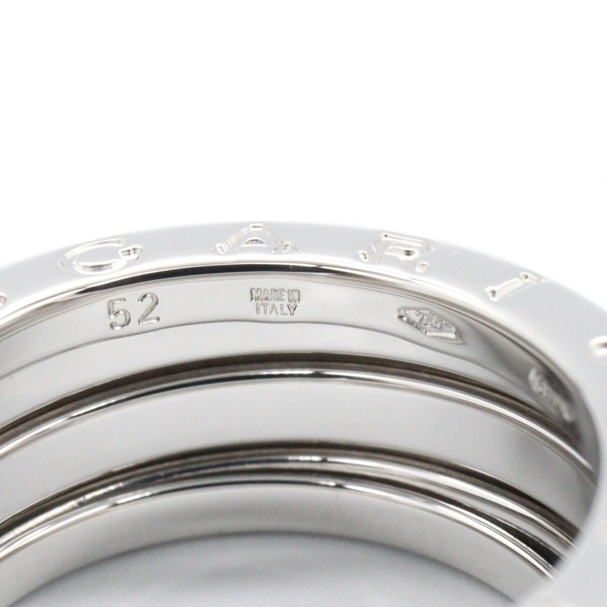 Bvlgari Silver White Gold (18K) Band Ring (Pre-Owned)
