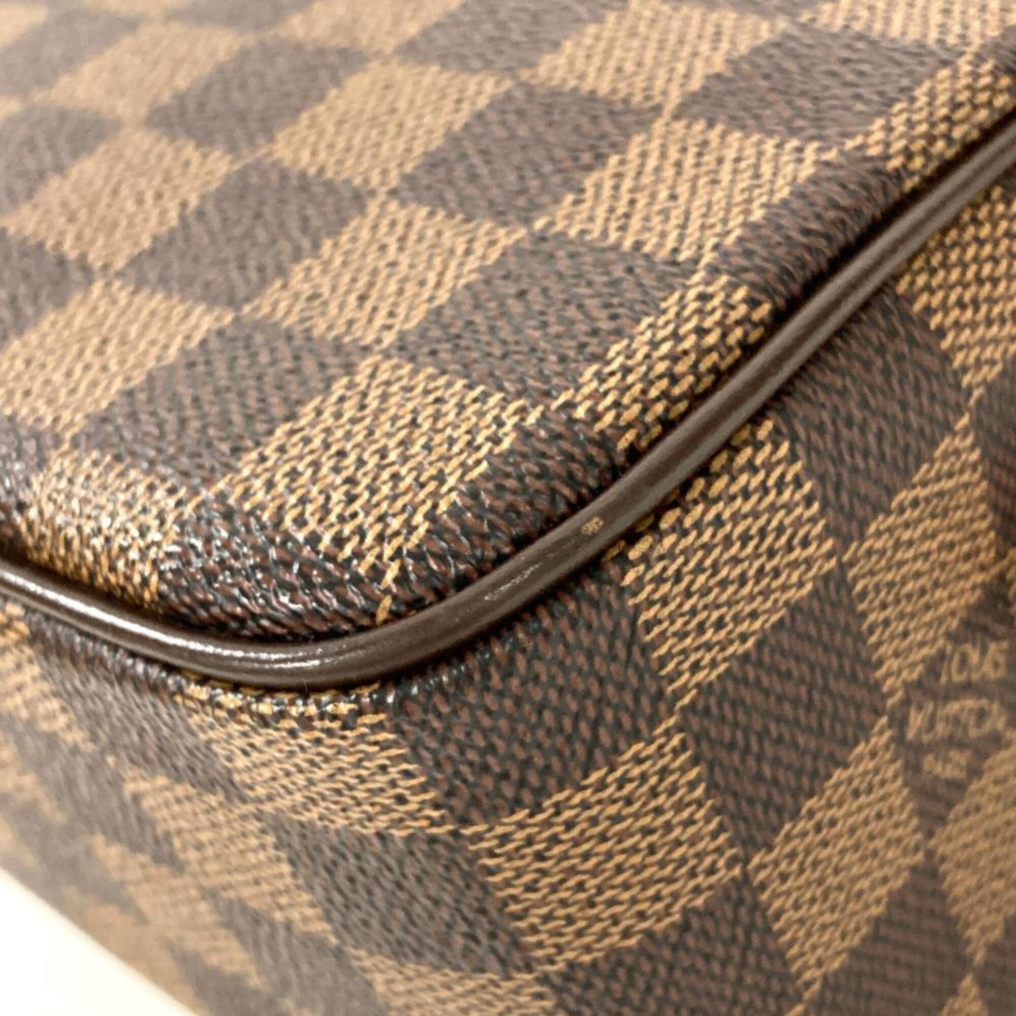 Louis Vuitton Damier Brown Damier Canvas Ebene Damier Canvas Shoulder Bag (Pre-Owned)