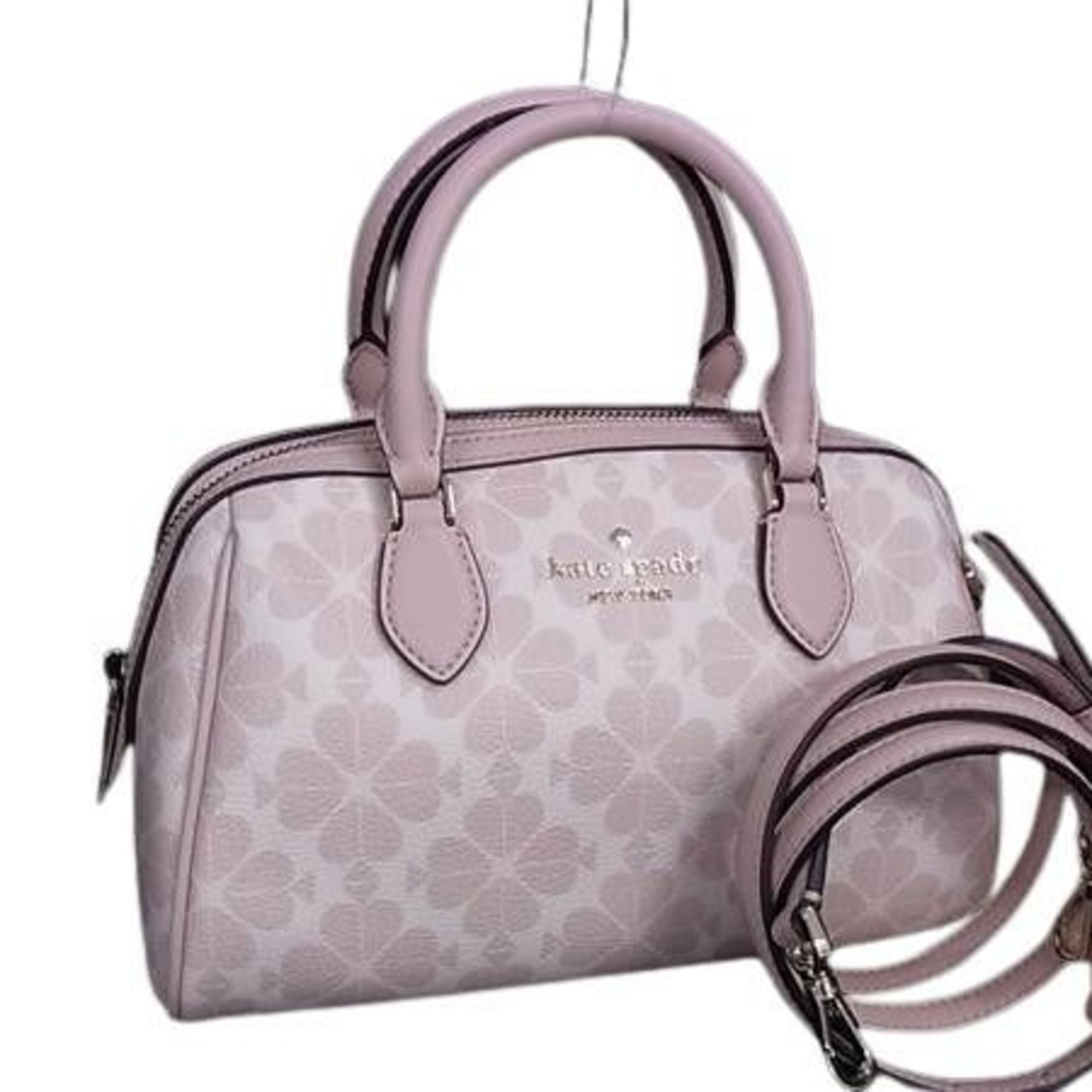 Kate Spade Pink Pvc Leather Handbag Shoulder Bag (Pre-Owned)