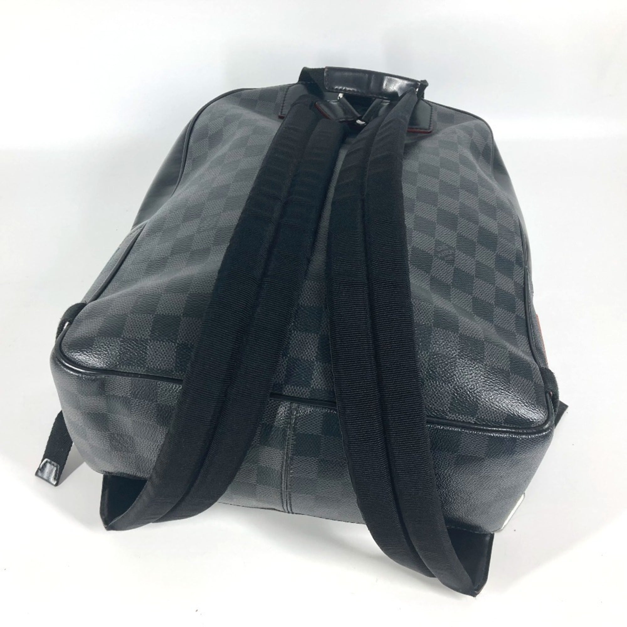Louis Vuitton Black Damier Graphite Backpack (Pre-Owned)