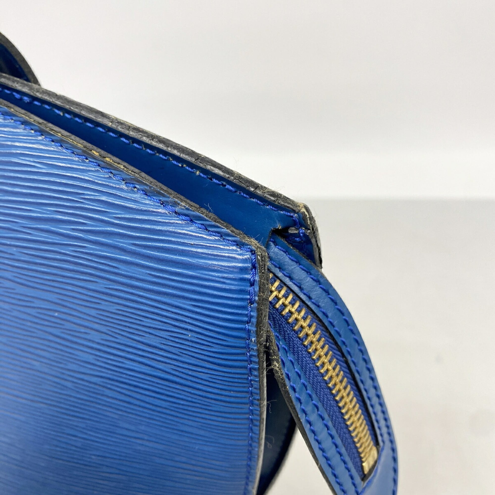 Louis Vuitton Toledo Blue Shoulder Bag (Pre-Owned)