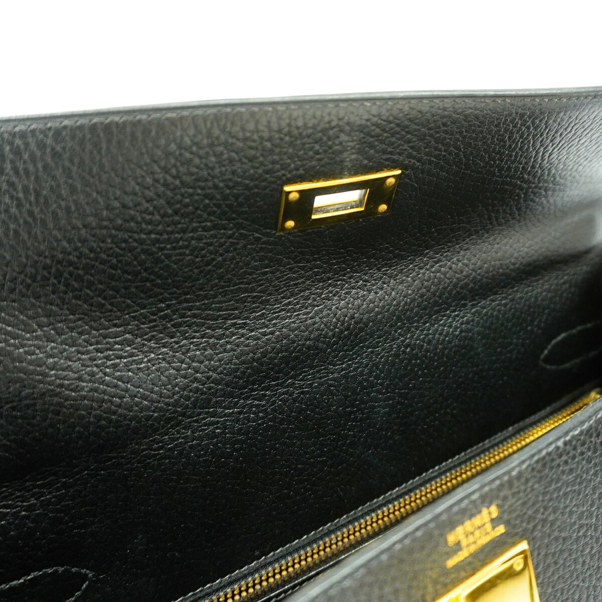 Hermes Black Ardennes Leather Handbag (Pre-Owned)