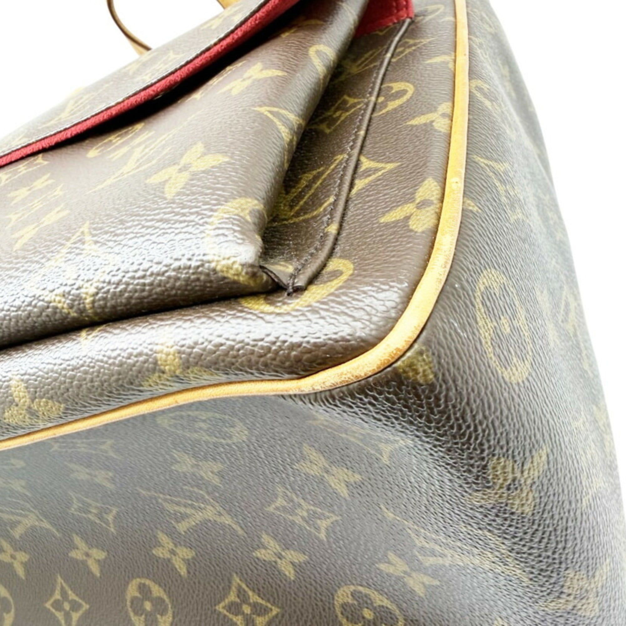 Louis Vuitton Monogram Brown Monogram Shoulder Bag Tote Bag (Pre-Owned)