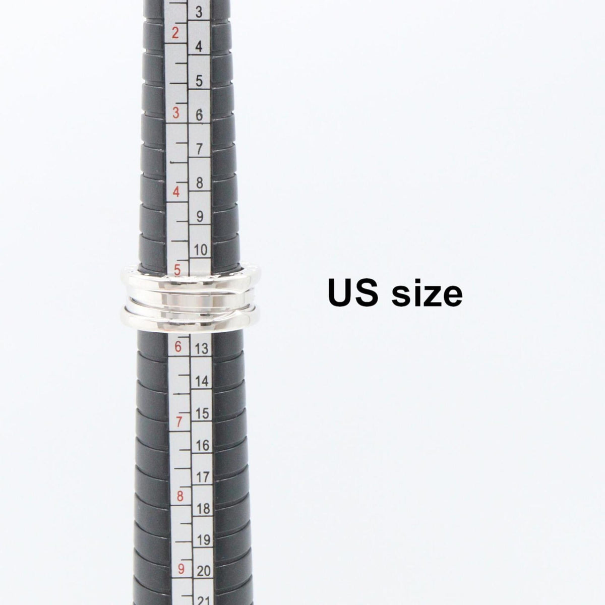 Bvlgari White Gold White Gold (18K) Band Ring (Pre-Owned)