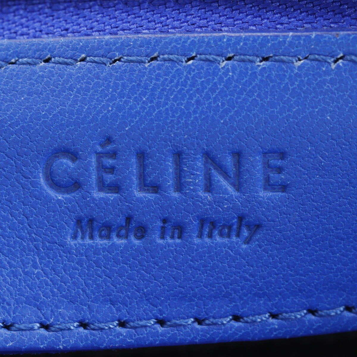 Celine Blue Shoulder Bag (Pre-Owned)