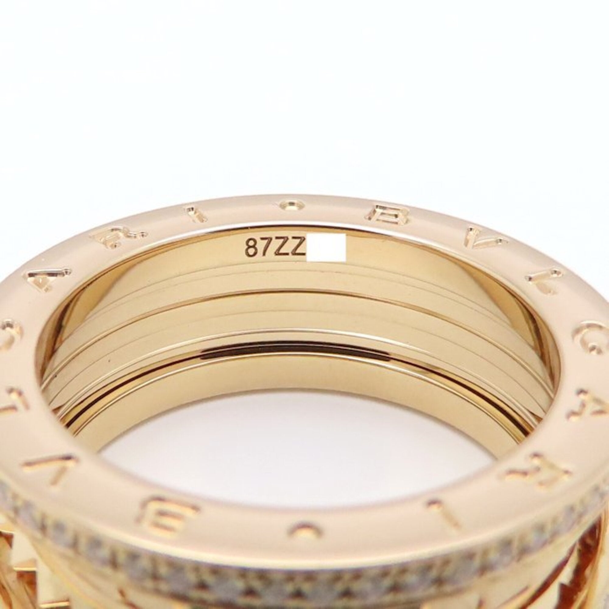 Bvlgari B.Zero1 Pink Gold (18K) Band Ring (Pre-Owned)
