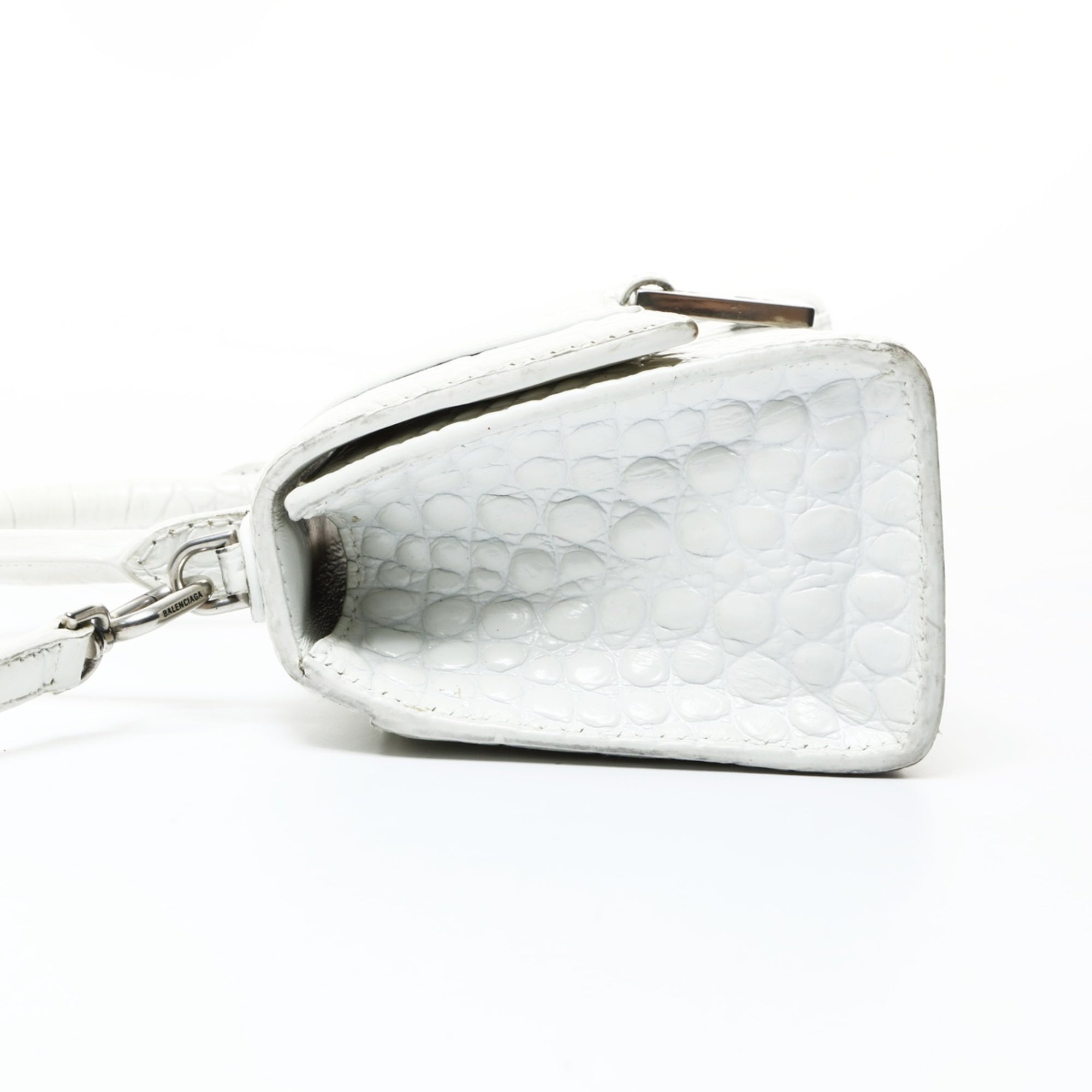 Balenciaga White Leather Shoulder Bag (Pre-Owned)