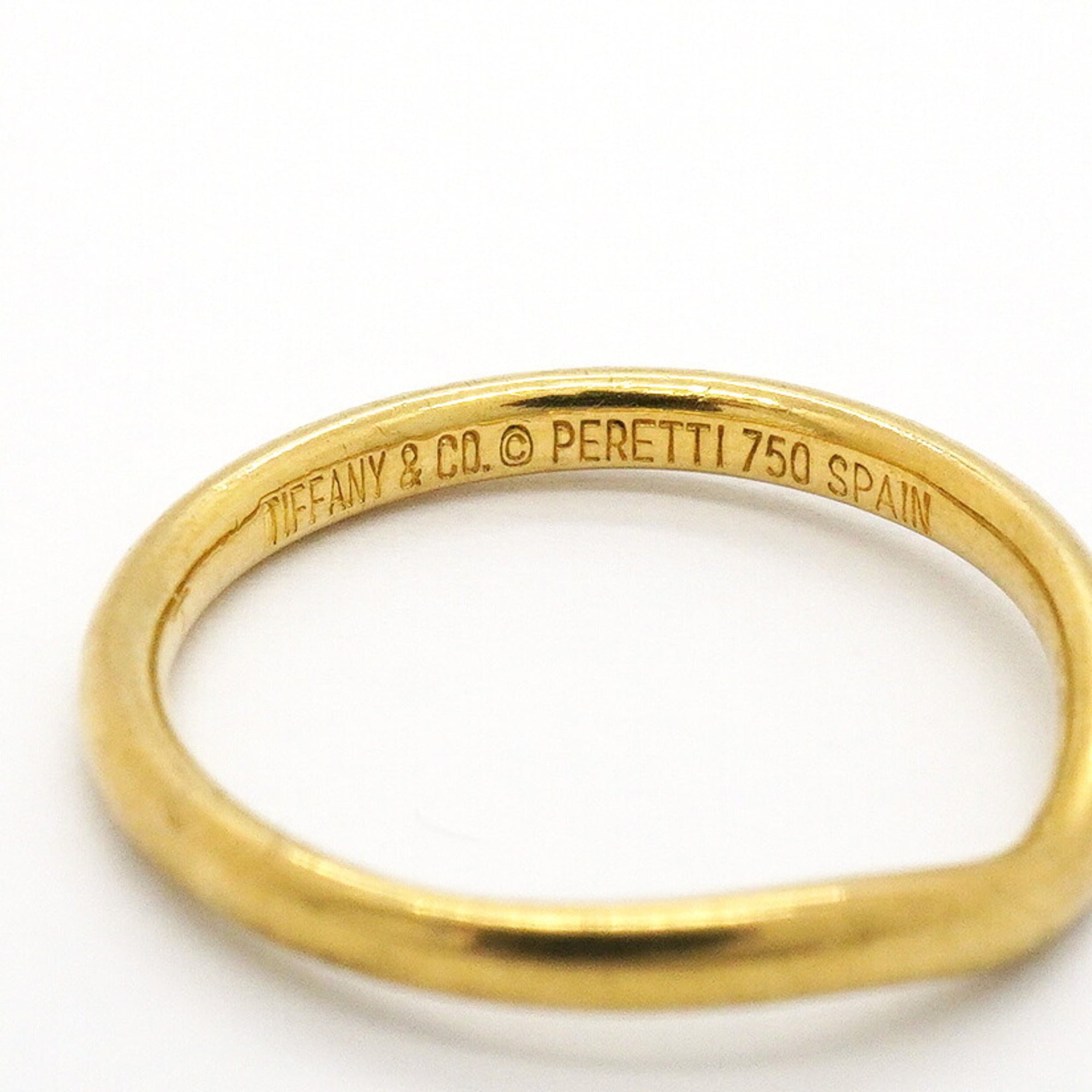 Tiffany Yellow Gold (18K) Band Ring (Pre-Owned)
