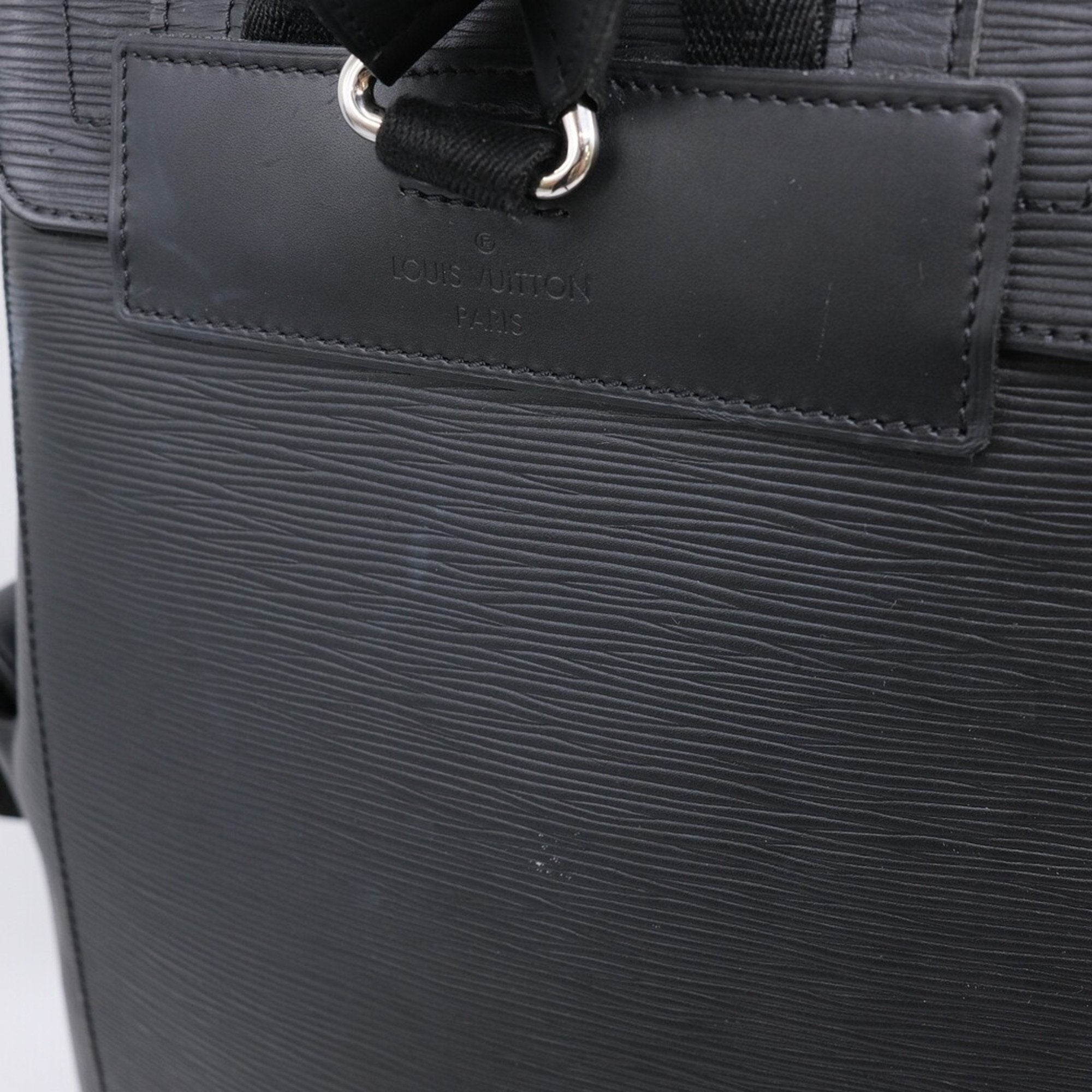 Louis Vuitton Black Epi Leather Backpack (Pre-Owned)