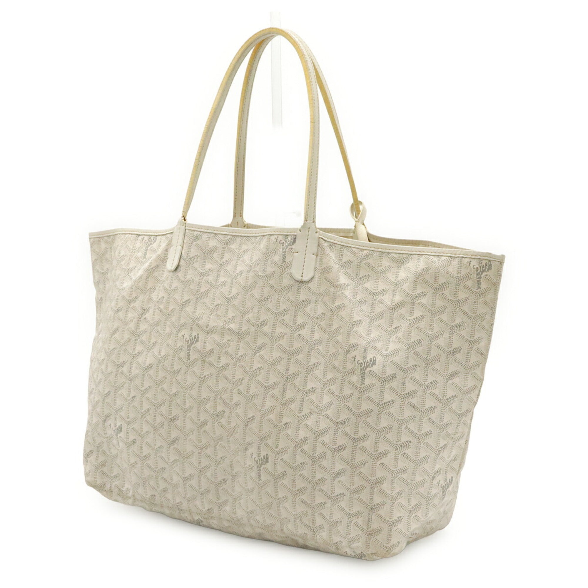 Goyard Black Brown White Yellow Coated Canvas Pouch Shoulder Bag Tote Bag (Pre-Owned)