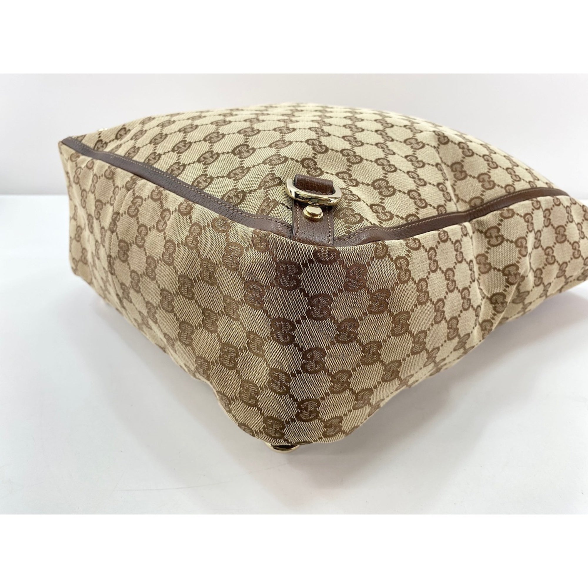 Gucci Abbey Brown Handbag (Pre-Owned)