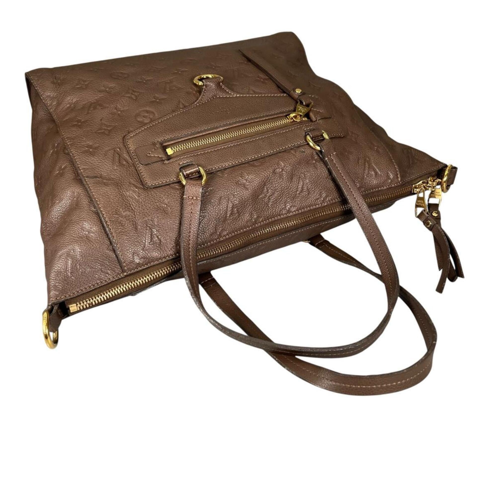 Louis Vuitton Monogram Empreinte Brown Monogram Empreinte Handbag Shoulder Bag (Pre-Owned)