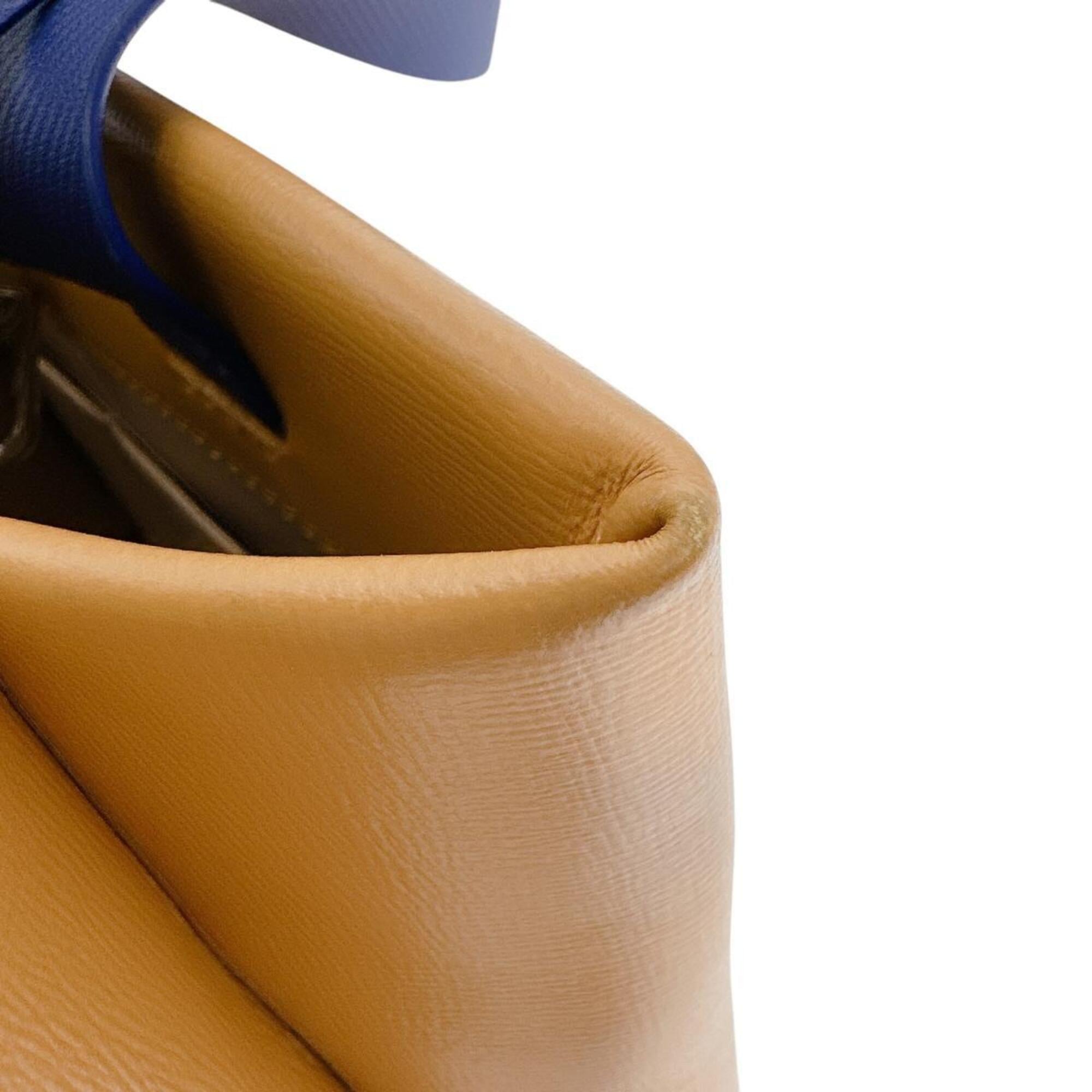 Louis Vuitton Saffron Yellow Leather Handbag Tote Bag (Pre-Owned)